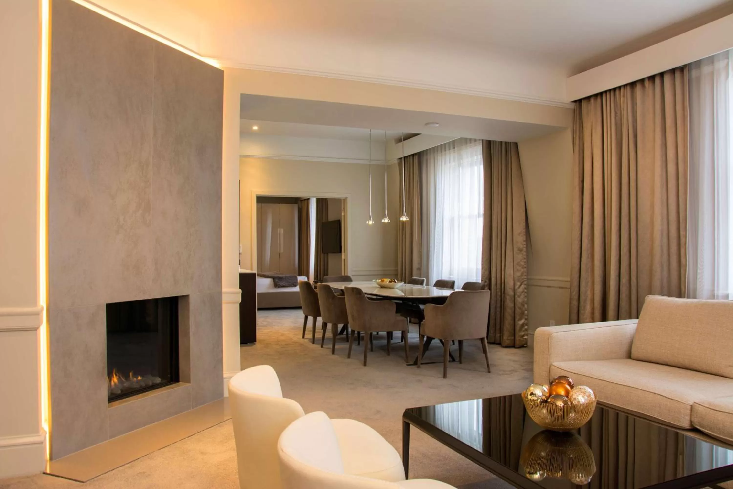 Luxury Presidential King Suite in The Benson Portland, Curio Collection by Hilton