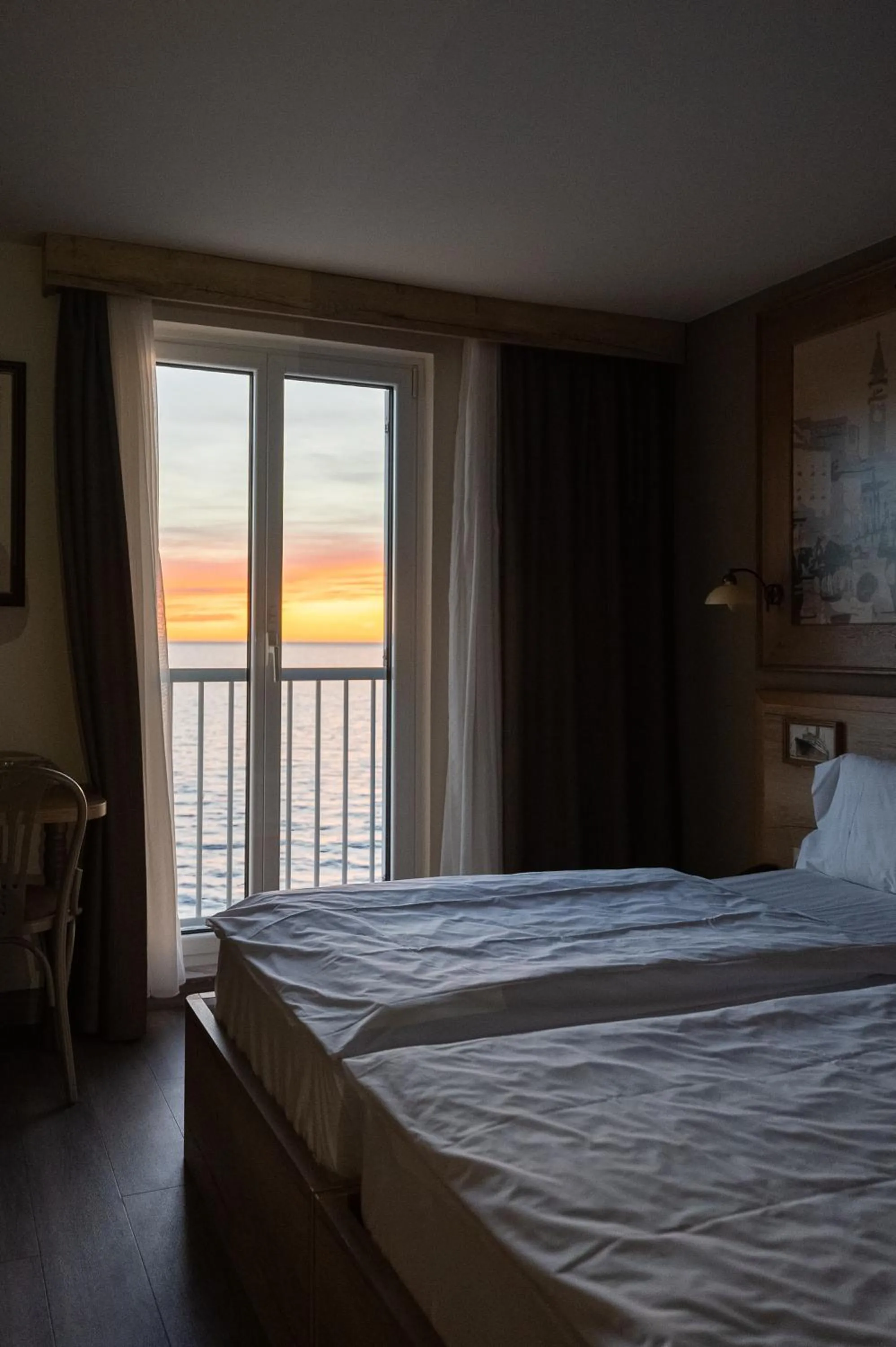 Double or Twin Room with Sea View in Hotel Piran