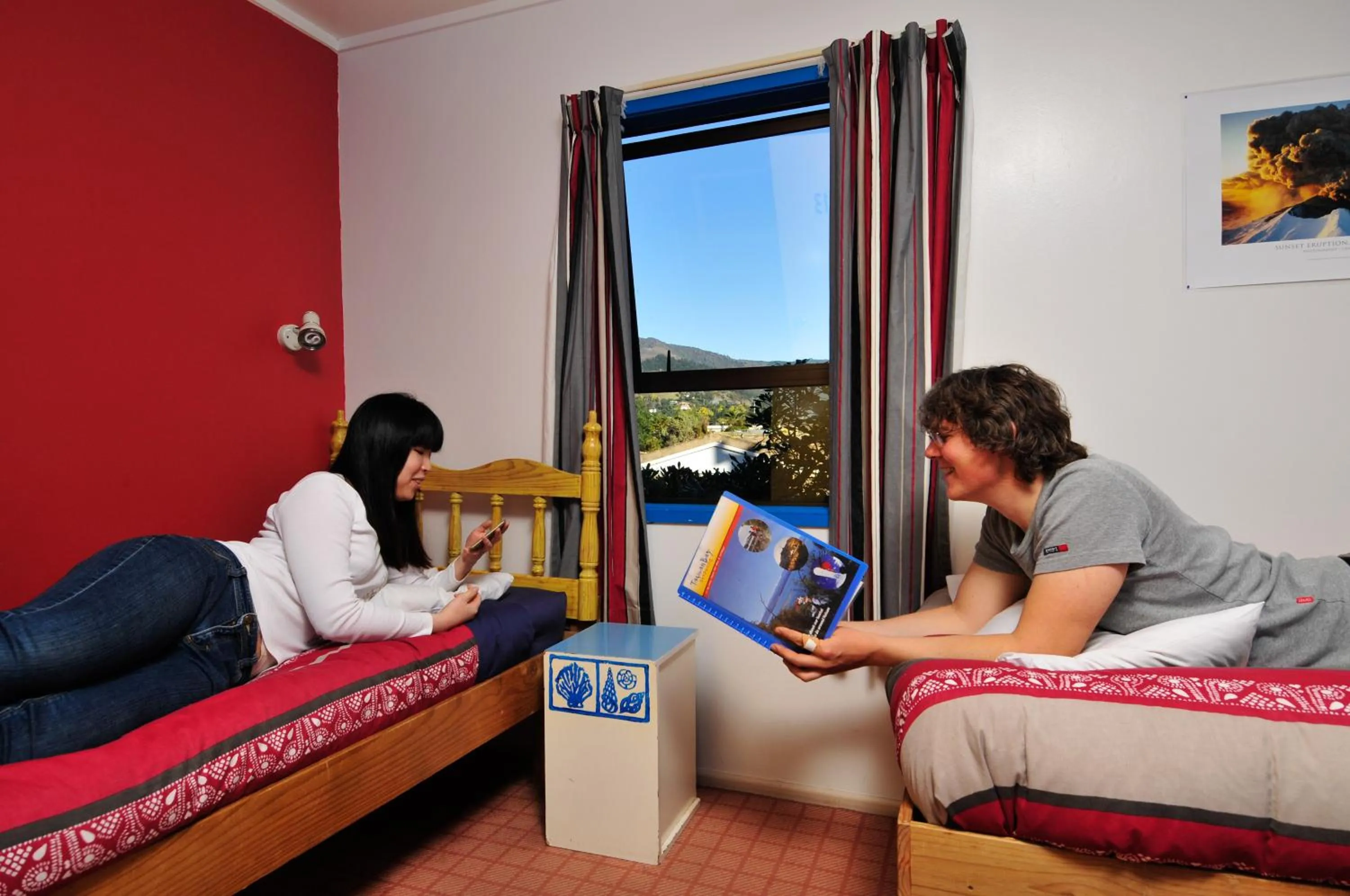 Twin Room in Tasman Bay Backpackers