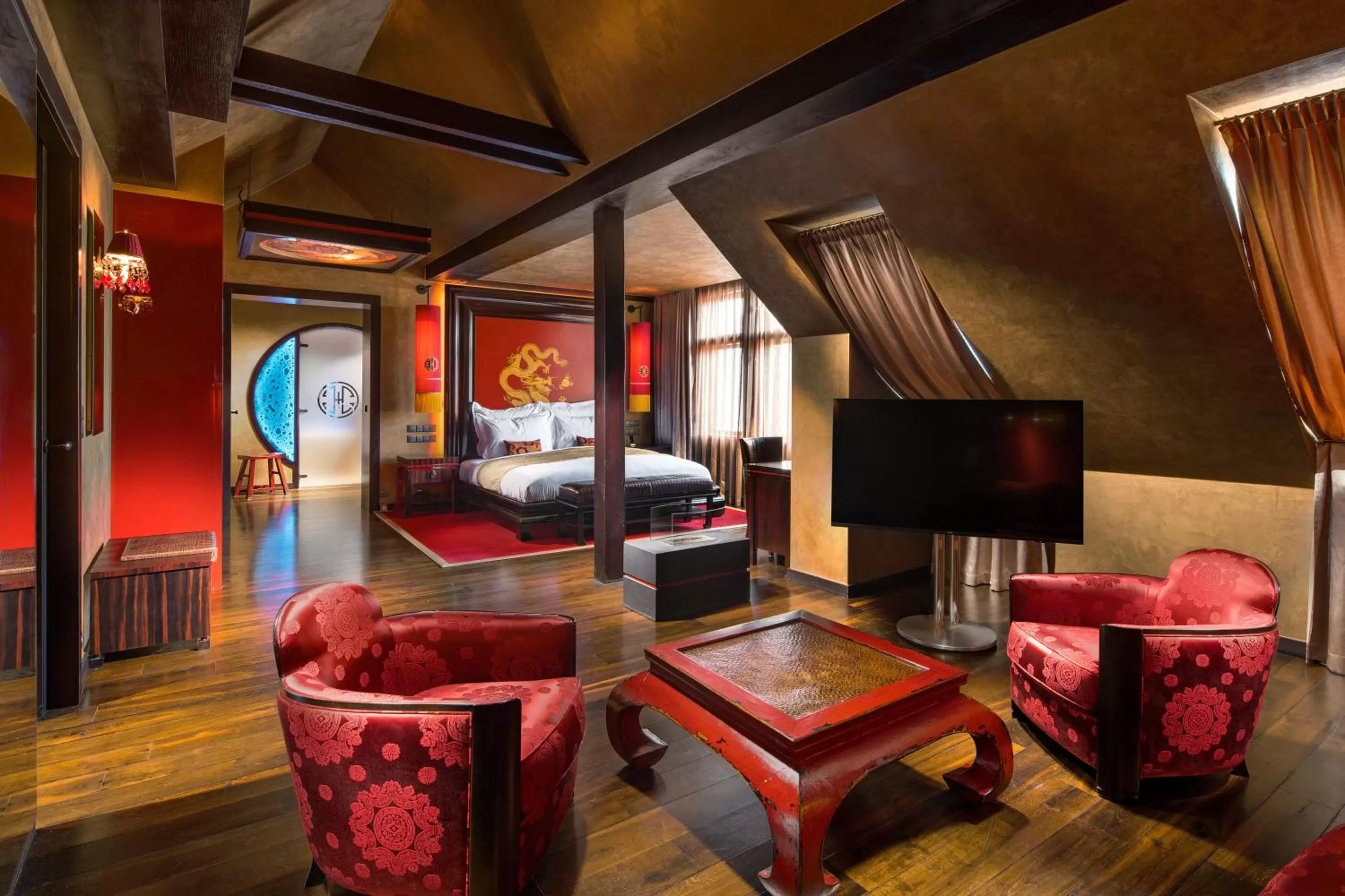 Presidential Suite in Buddha-Bar Hotel Prague