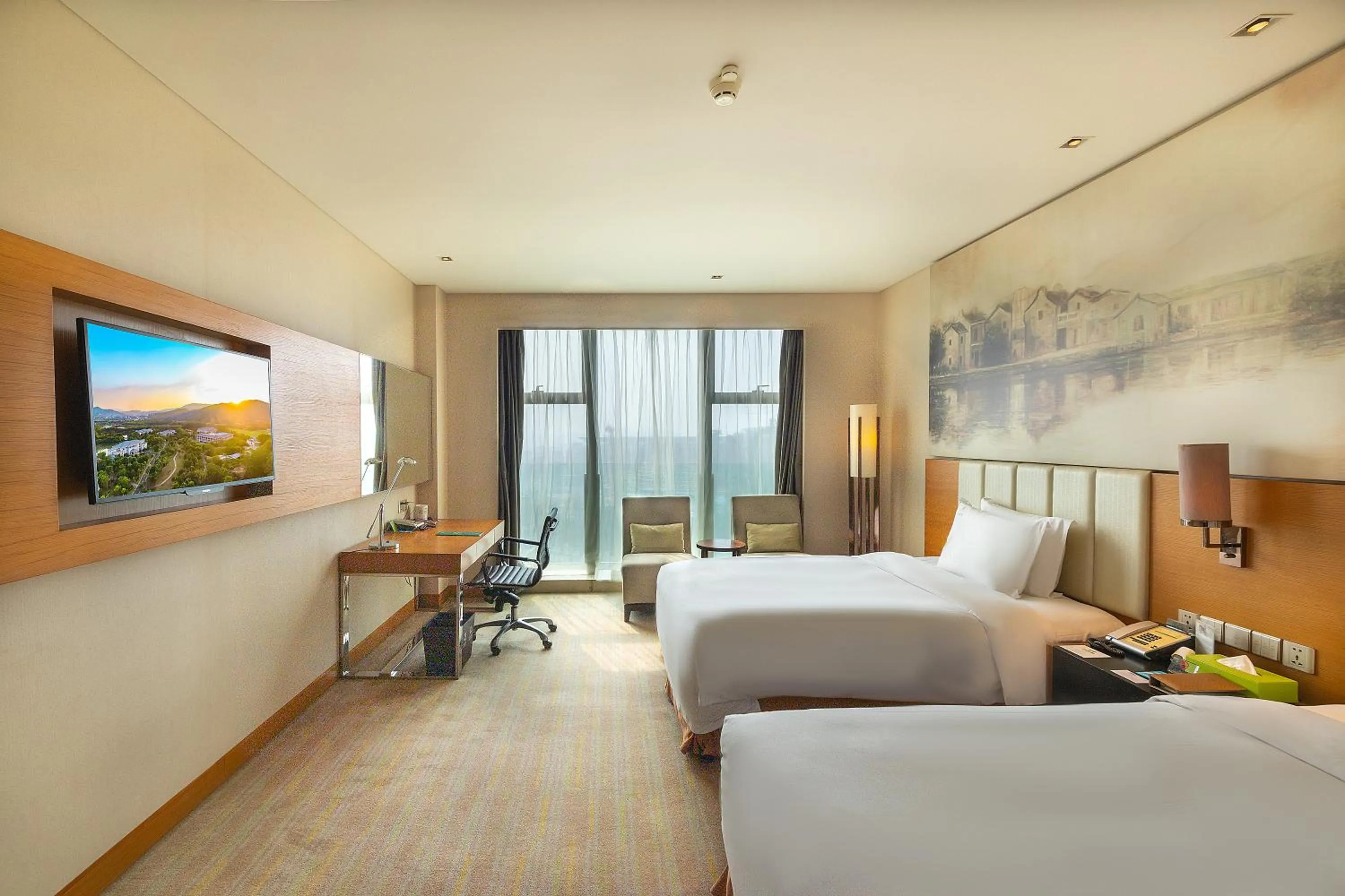 Twin Room in Junluxe Hotel Guangzhou Science City