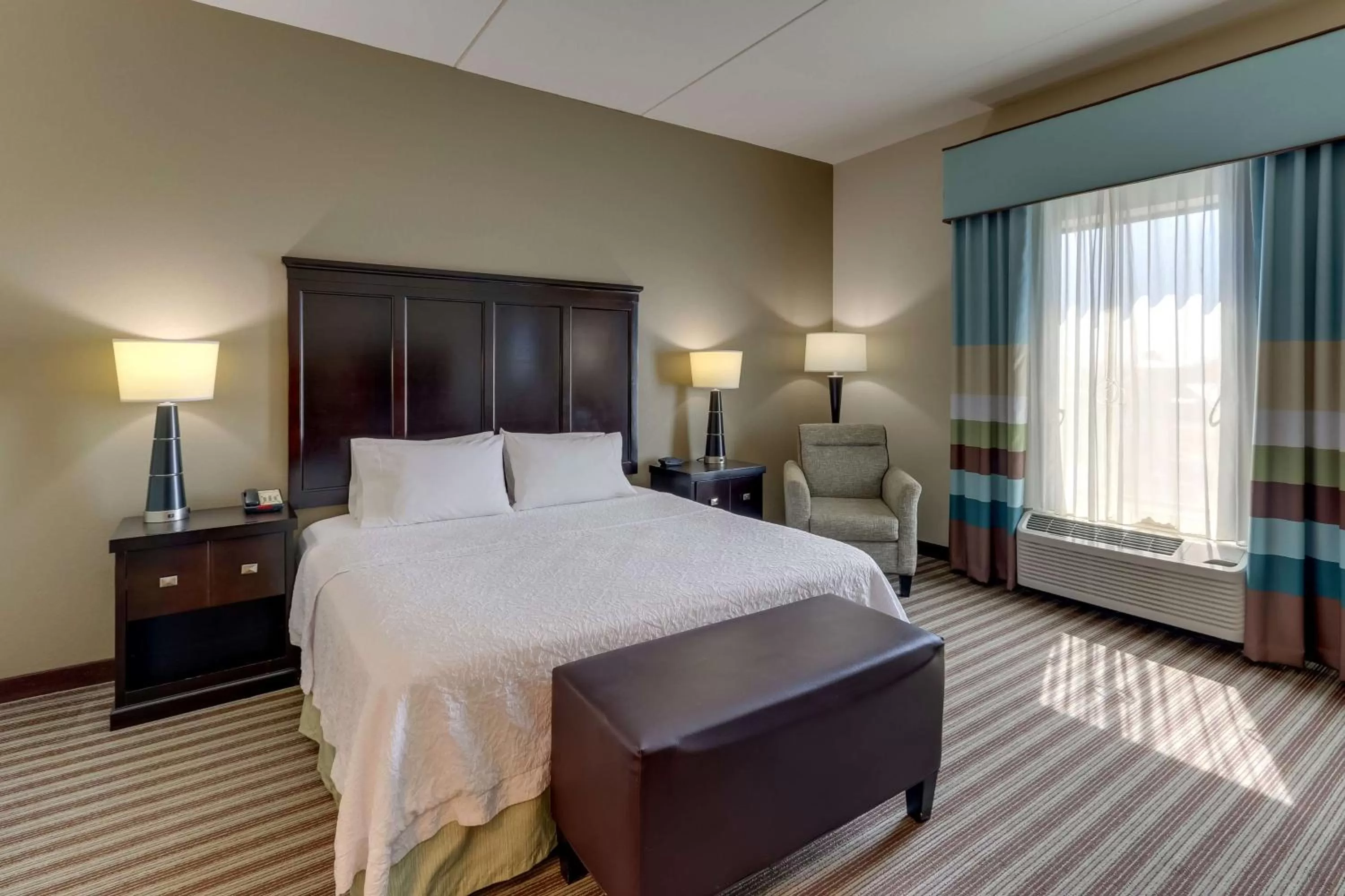 King Room with Accessible Tub - Mobility and Hearing Access/Non-Smoking in Hampton Inn and Suites Swansboro Near Camp Lejeune