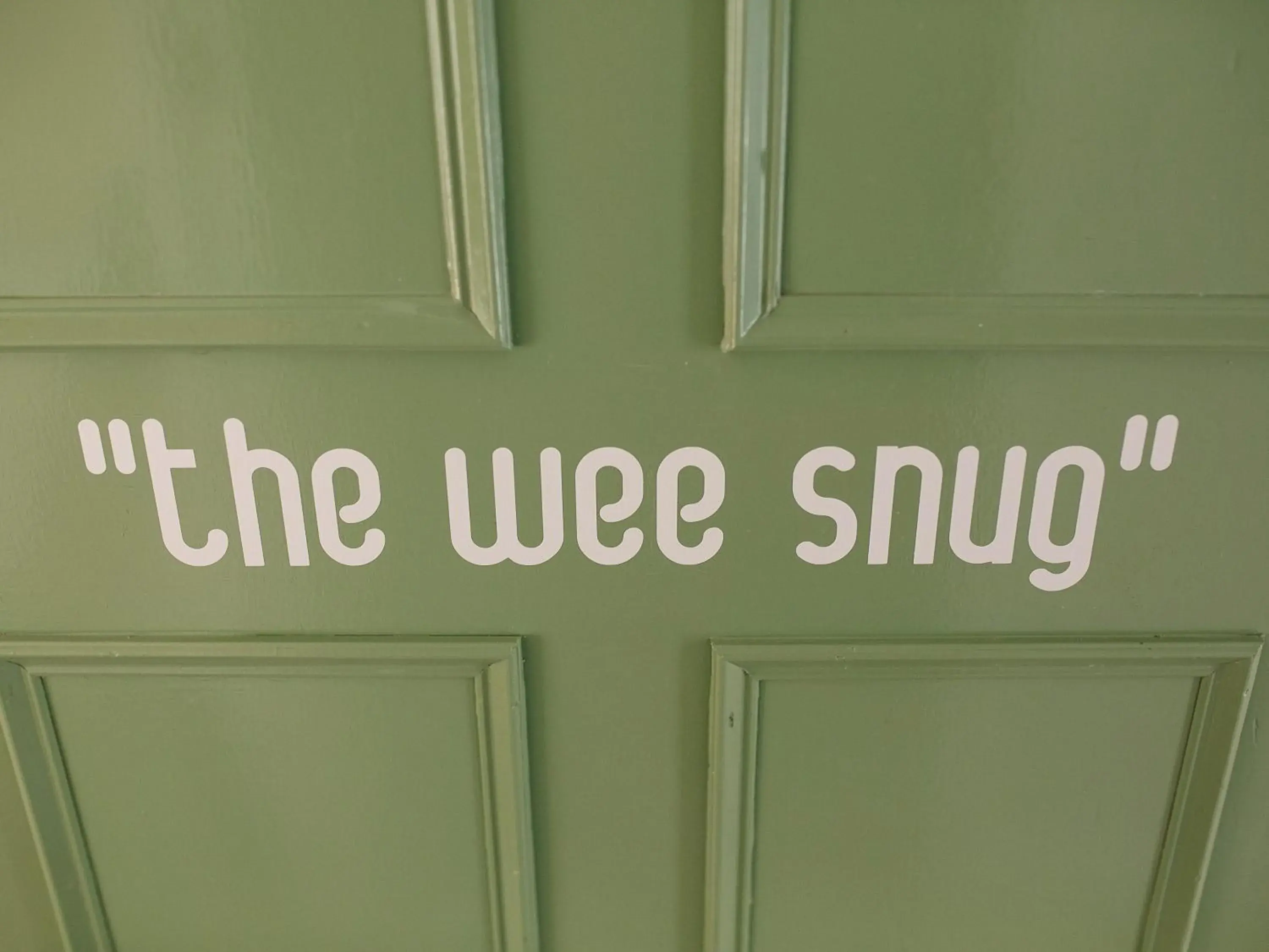 The Wee Snug The Wee Snug