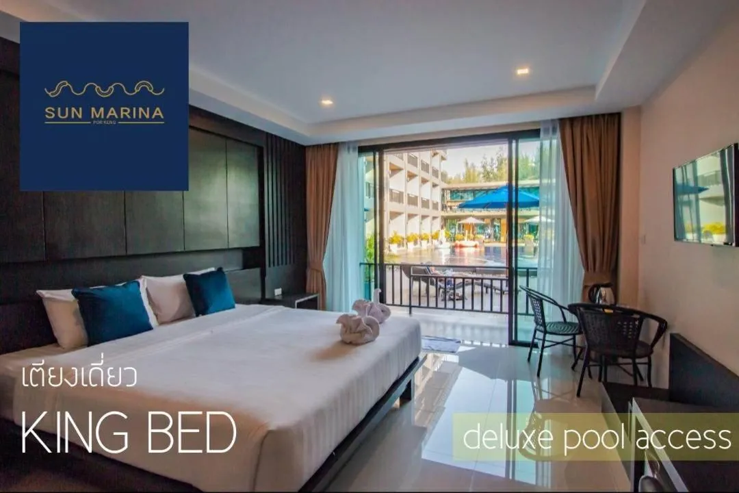 Deluxe Double Room with Pool Access in Sun Marina Cha-Am