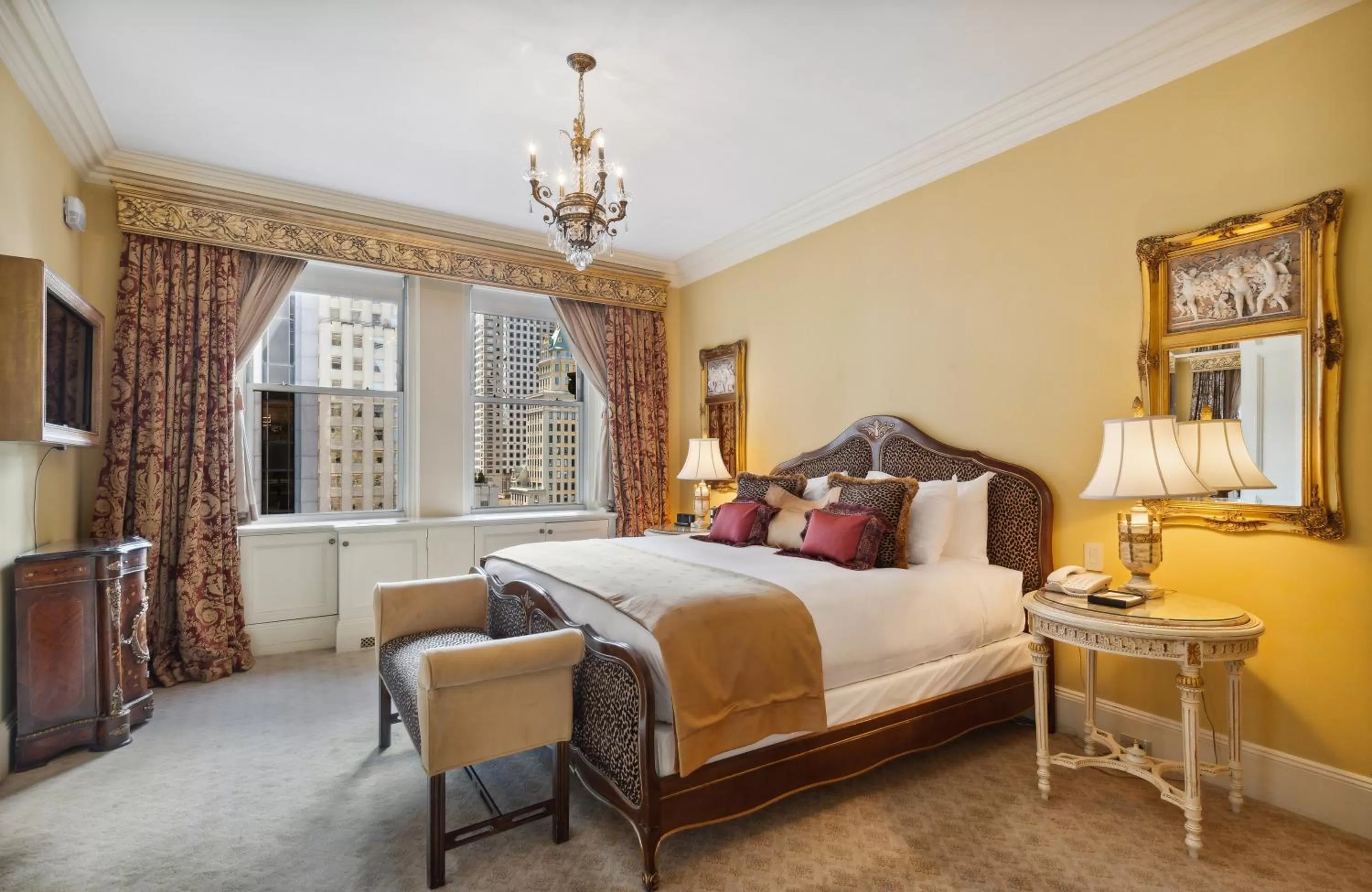 King Suite with City View in The Sherry Netherland