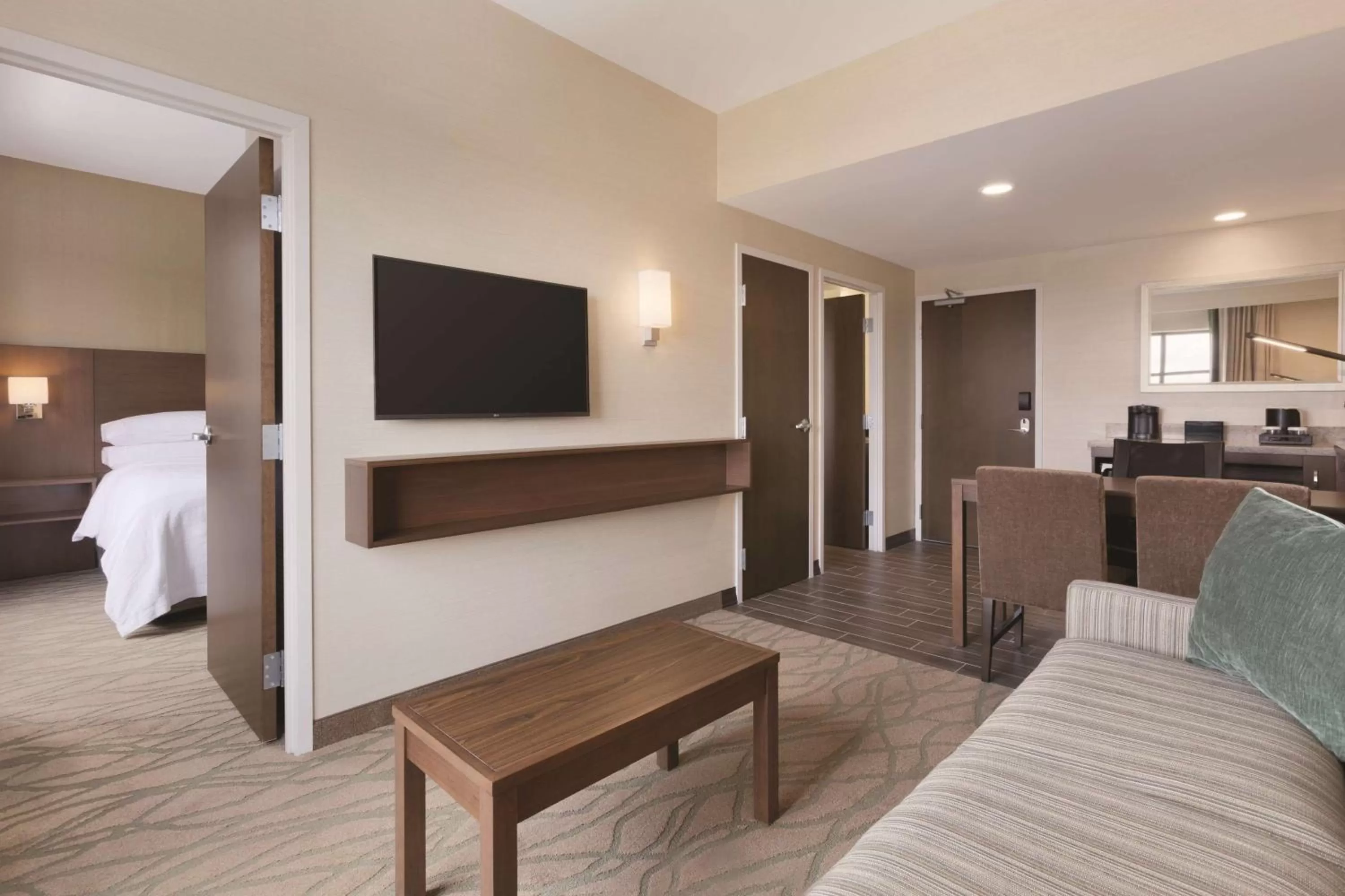 Two-Room King Suite in Embassy Suites by Hilton Akron Canton Airport