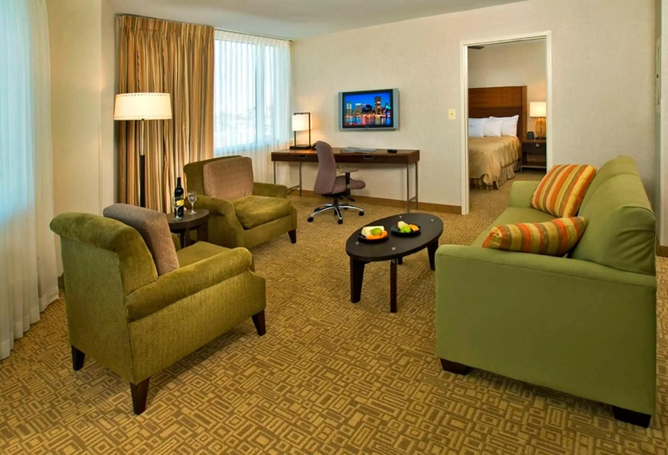 One-Bedroom King Suite with Sofa Bed - Non-Smoking in Homewood Suites by Hilton Baltimore