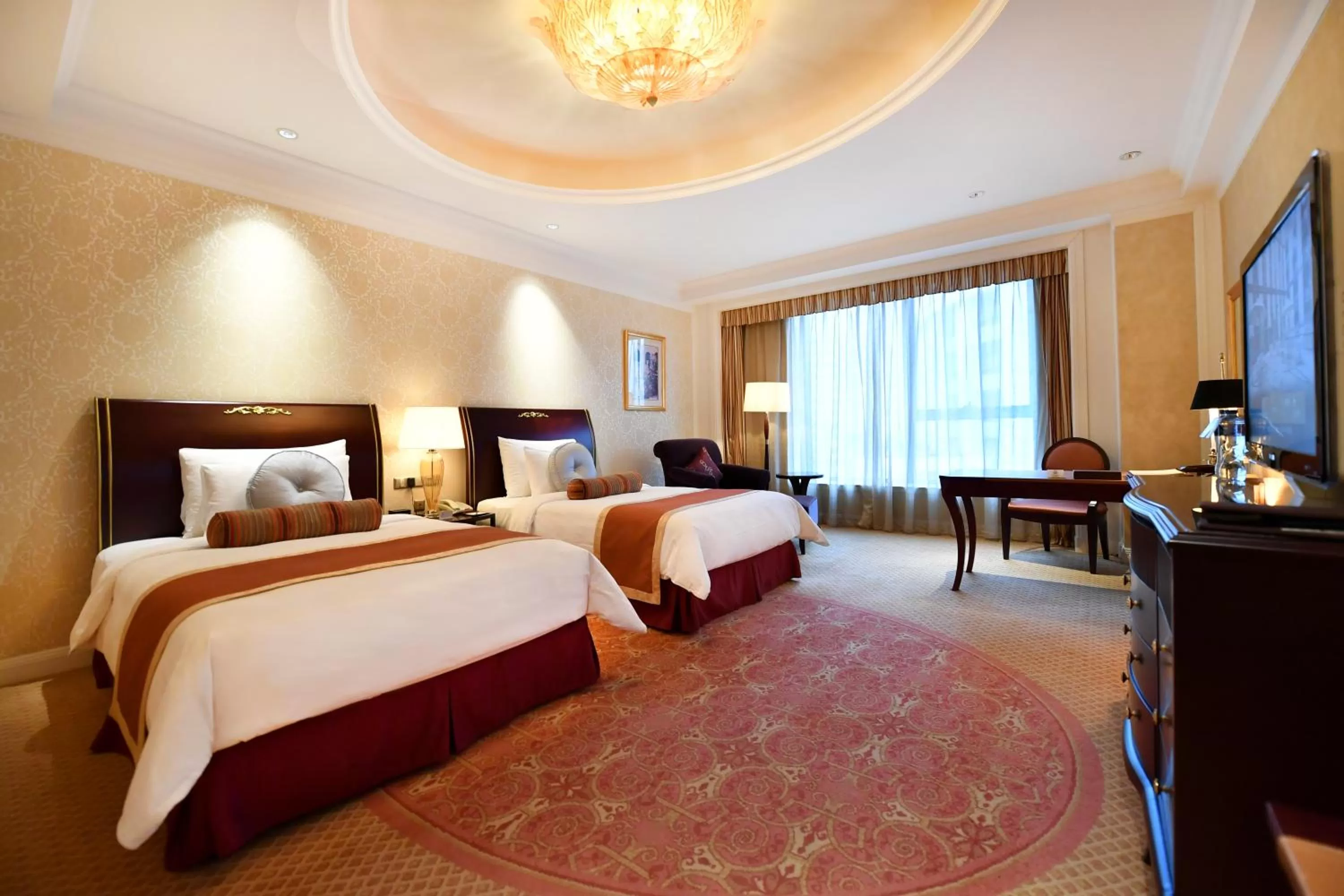 Deluxe Business Twin Room in Grand Central Hotel Shanghai - Nanjing Road