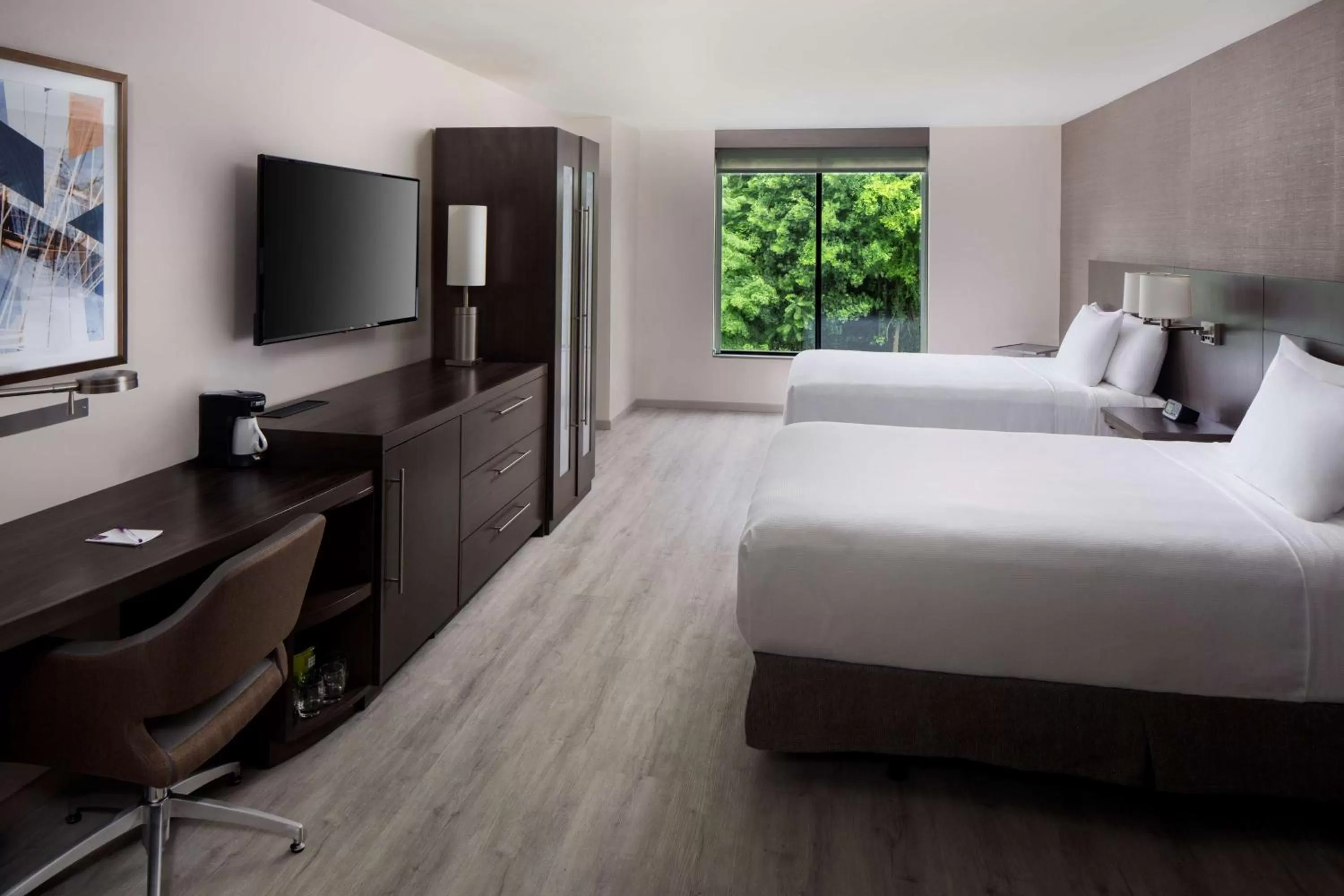 Queen Room with Two Queen Beds and Sofa Bed in Hyatt Place Poughkeepsie - Hudson Valley