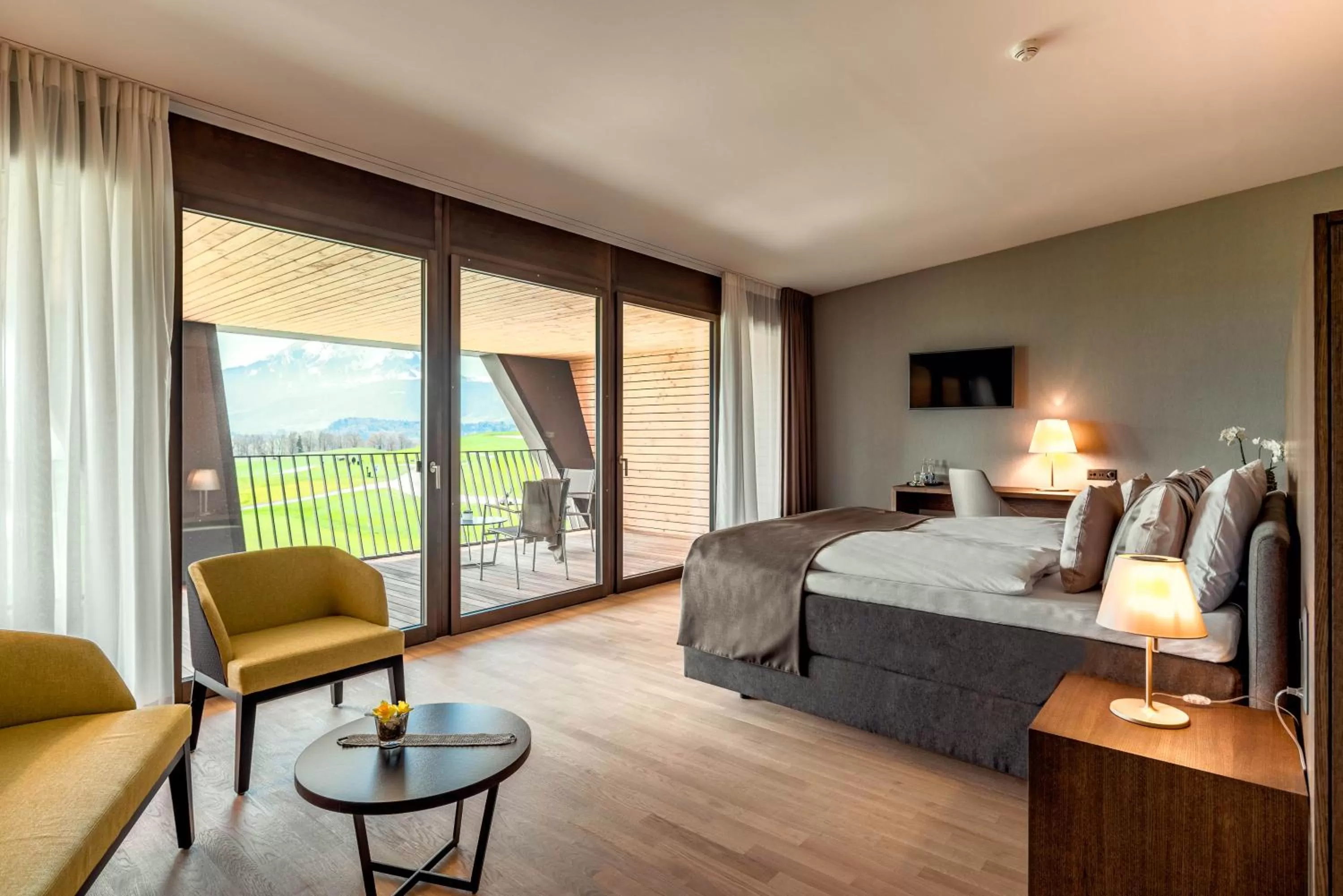 Junior Suite with Balcony - single occupancy in Gasthaus Badhof - Golfhotel