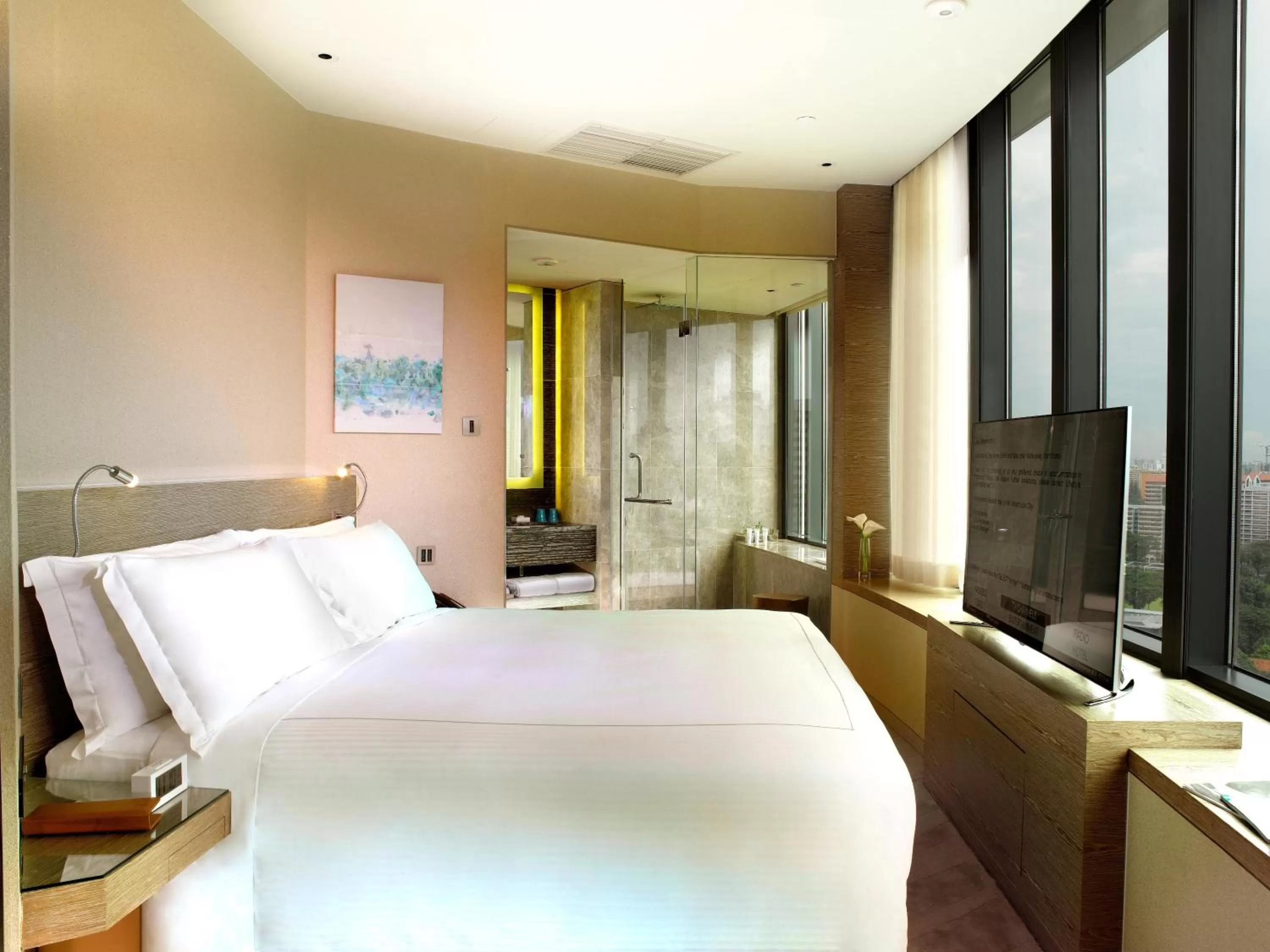 Mint Premier Suite with Skyline Lounge access in One Farrer Hotel