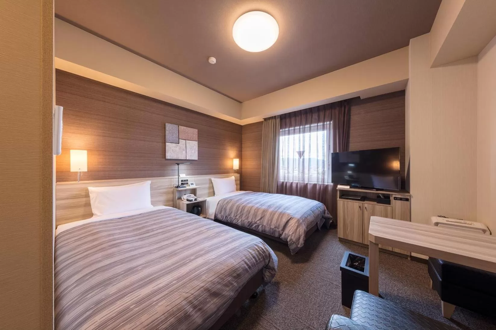 Twin Room - single occupancy - Non-Smoking in Hotel Route-Inn Kurashiki Mizushima