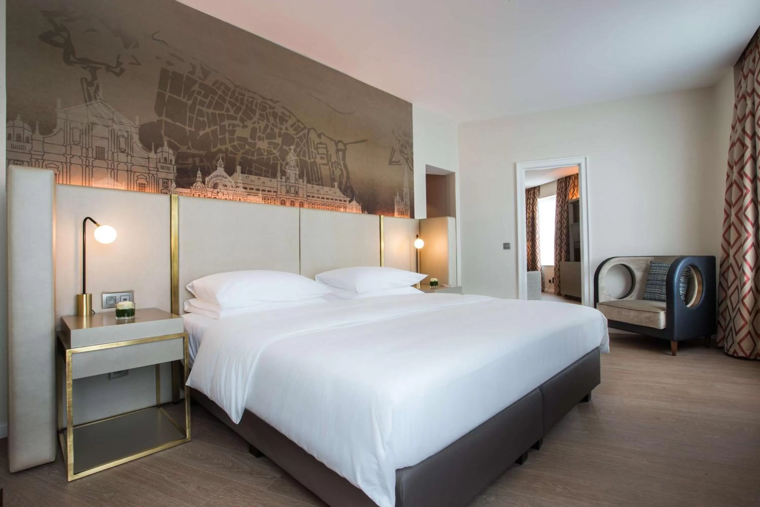 Suite in Radisson Blu Hotel, Antwerp City Centre