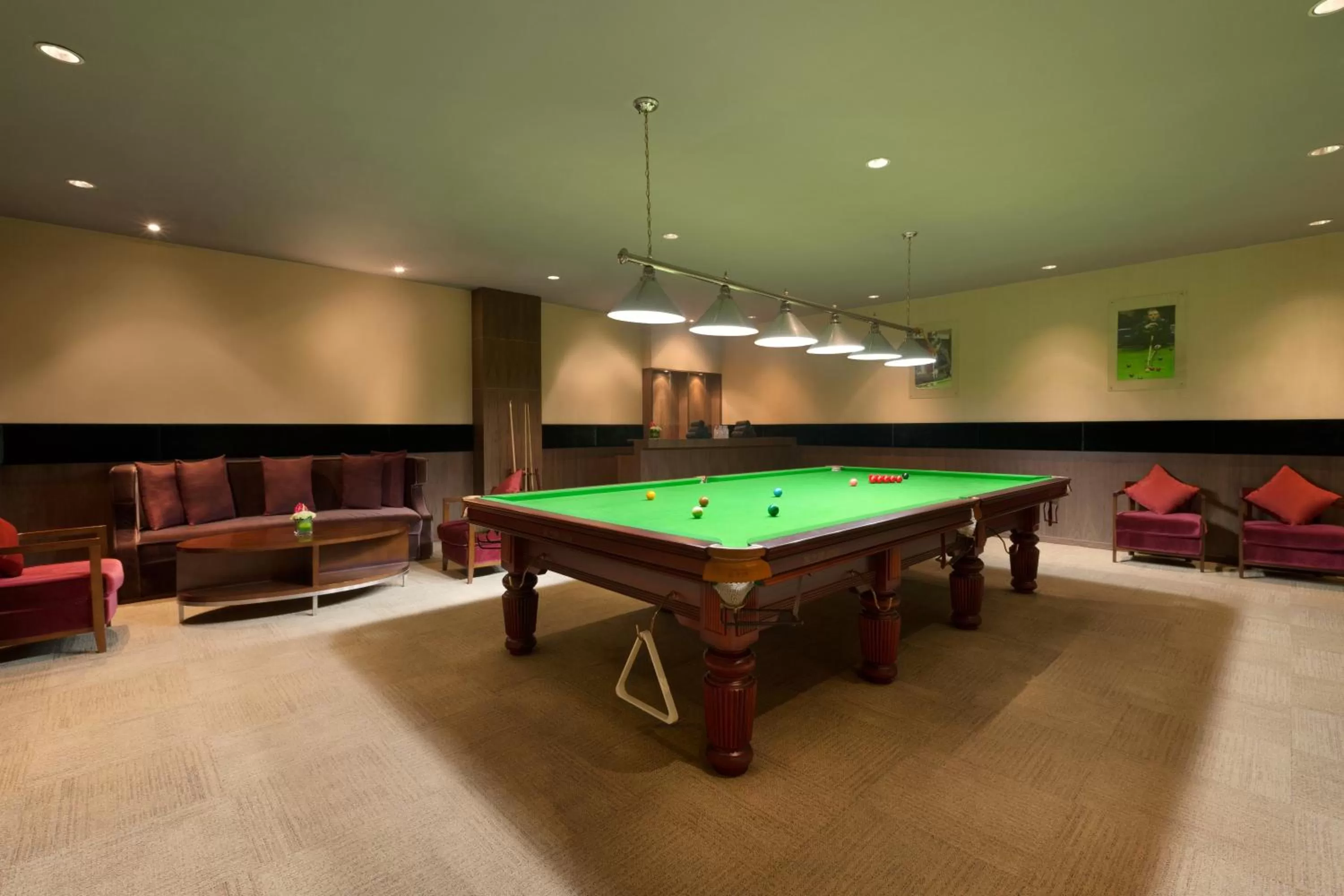 Billiard in Wyndham Qingdao