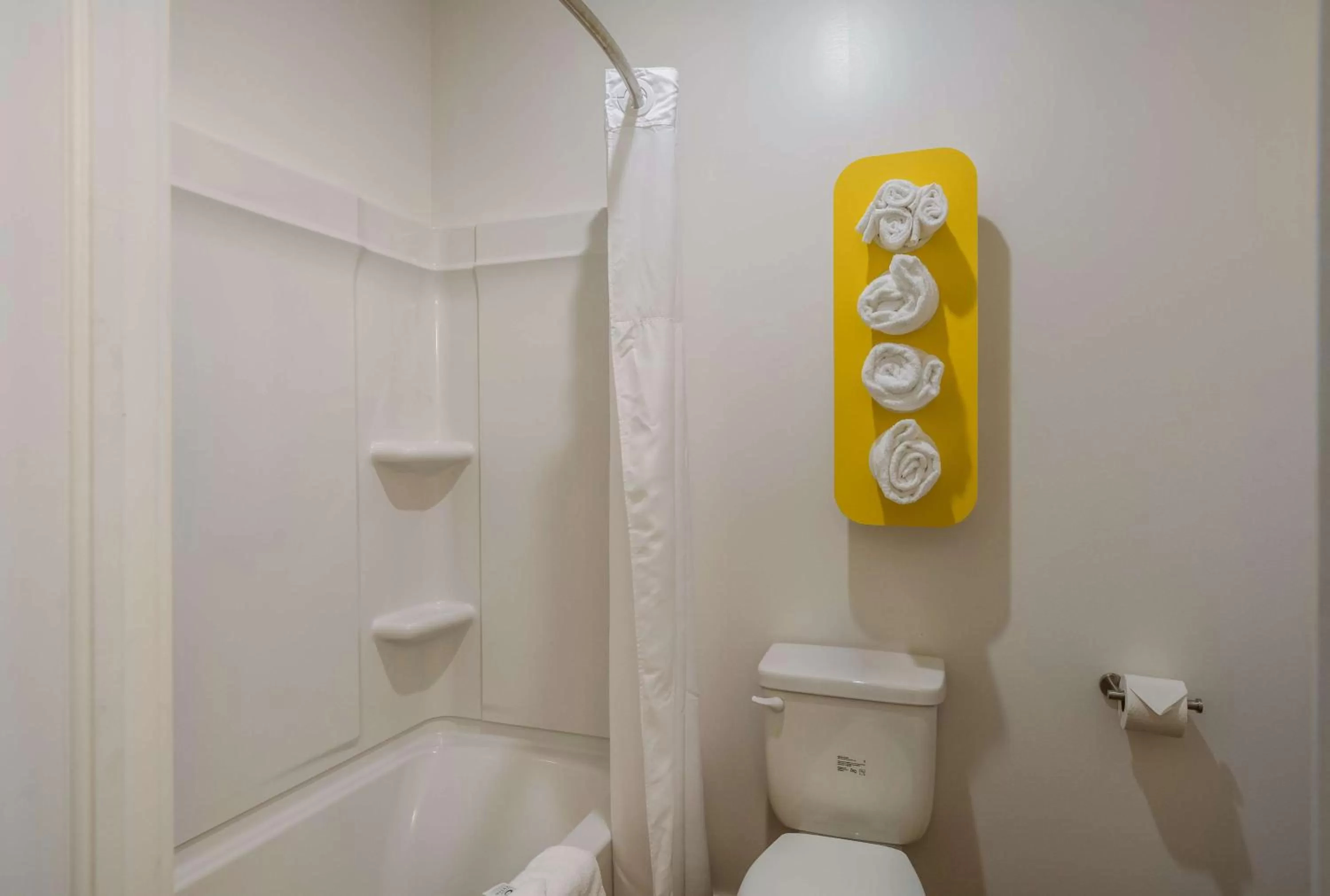 Toilet in Motel 6-Moncton, NB