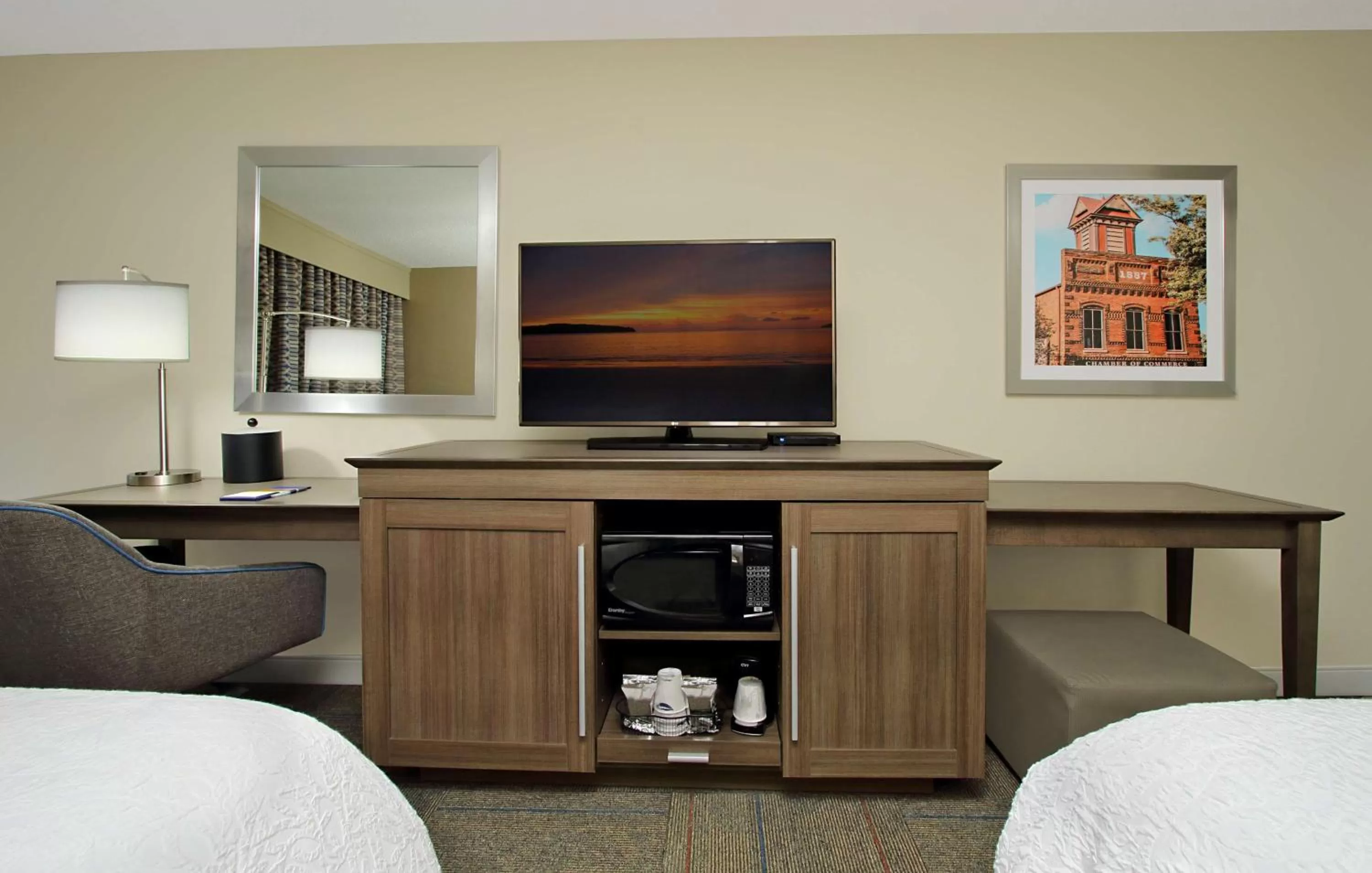 Double Room with Two Double Beds - Non-Smoking in Hampton Inn Madison