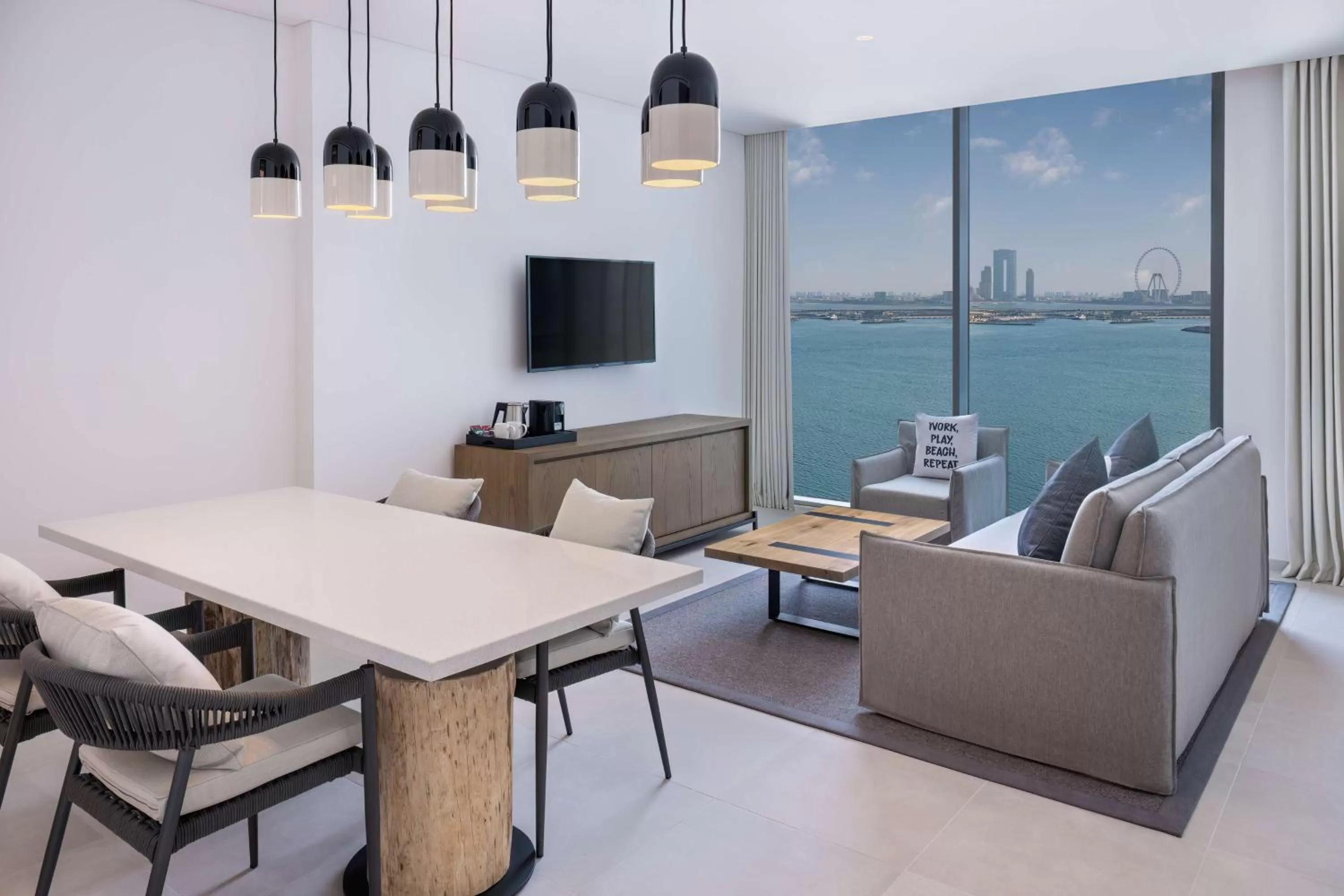 One-Bedroom Suite with Sea View in Radisson Beach Resort Palm Jumeirah