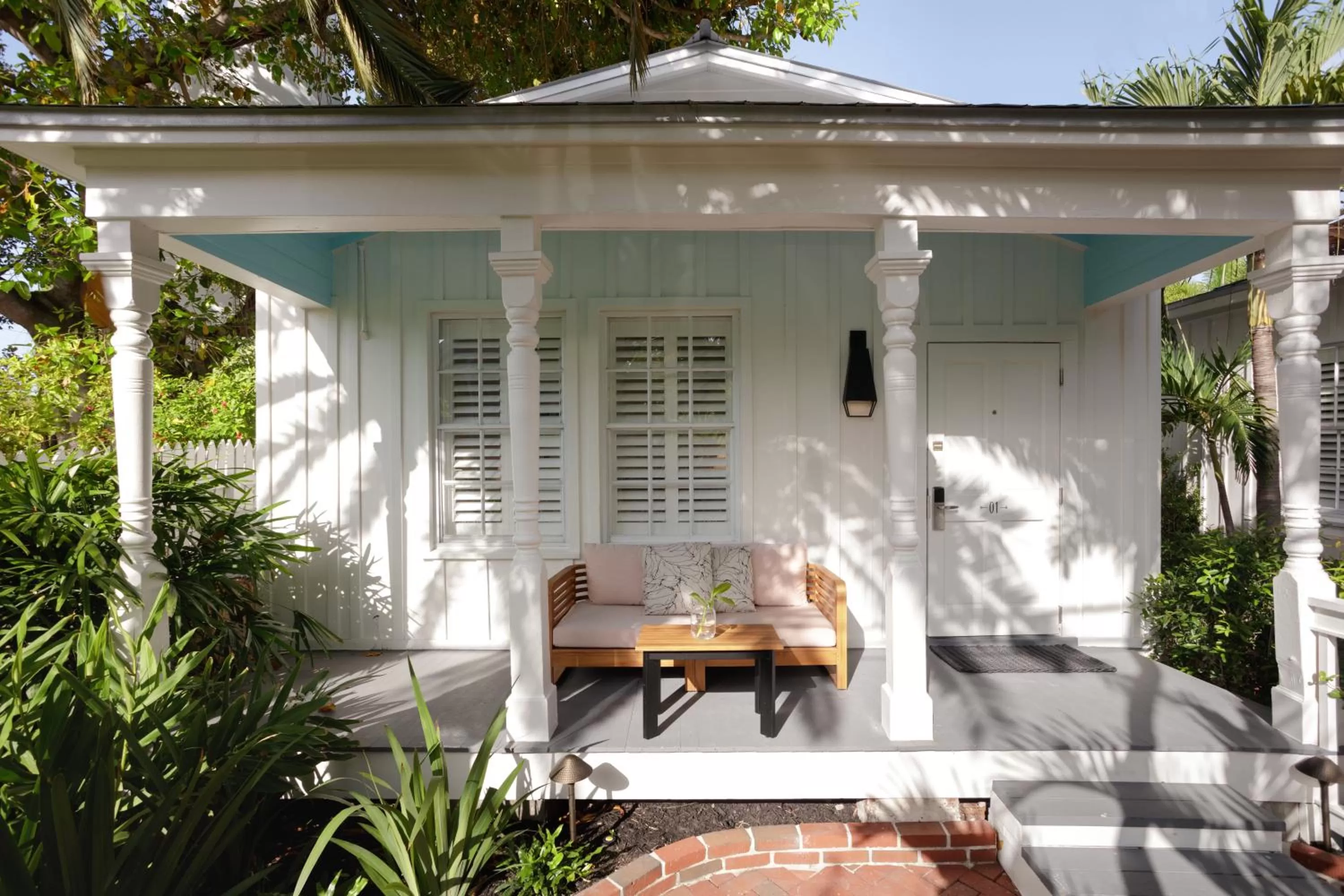 Essential King Room with Patio in Lighthouse Hotel - Key West Historic Inns