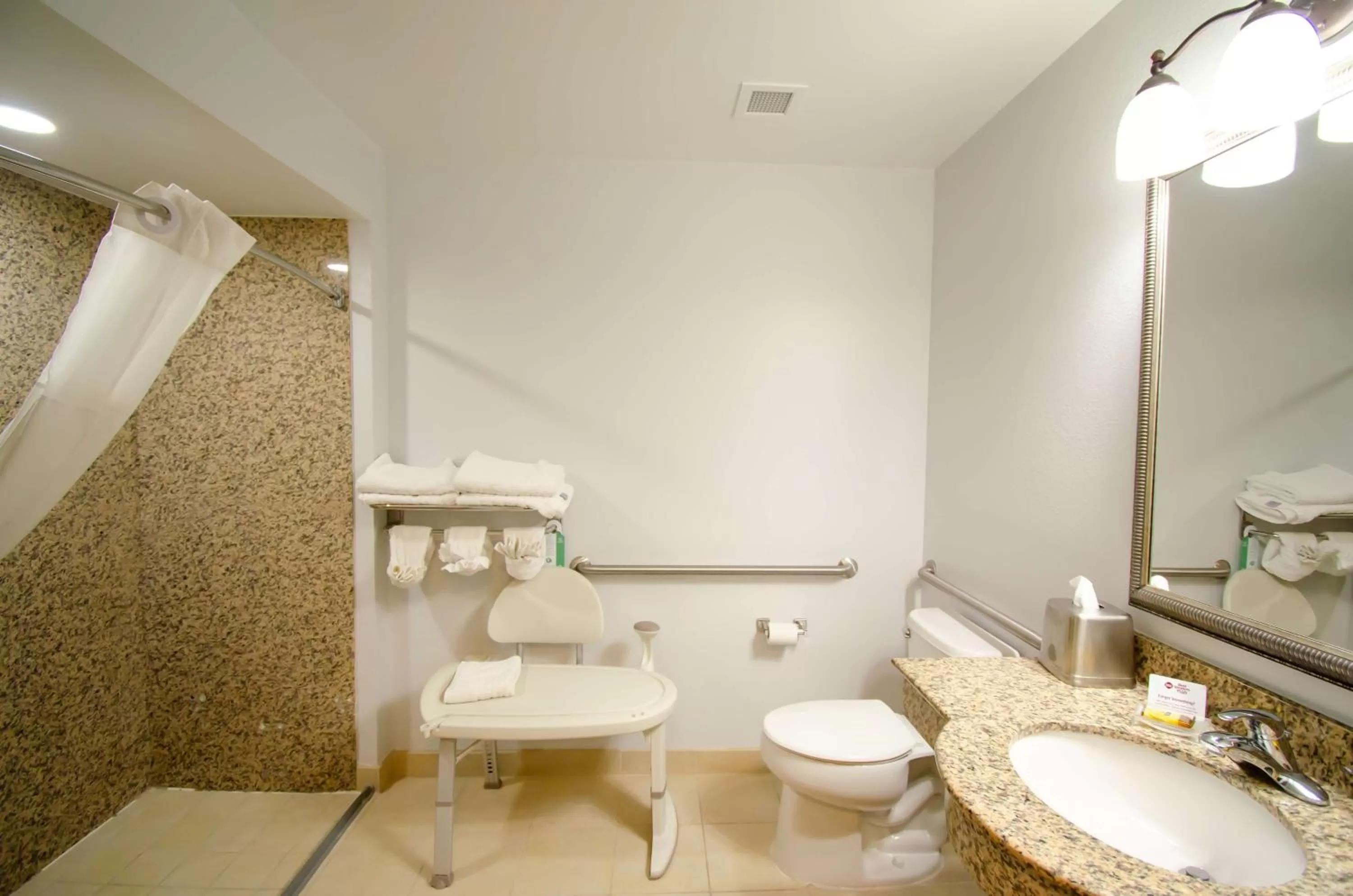 Queen Room with Two Queen Beds and Roll-In Shower - Mobility Access/Non-Smoking in Best Western Plus First Coast Inn and Suites