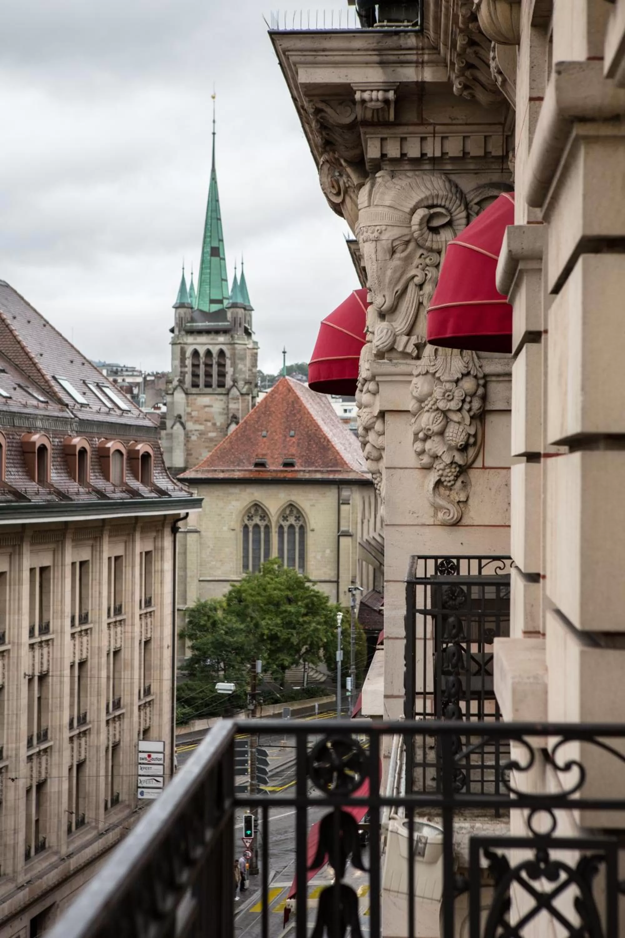 Junior Suite with City View in Lausanne Palace