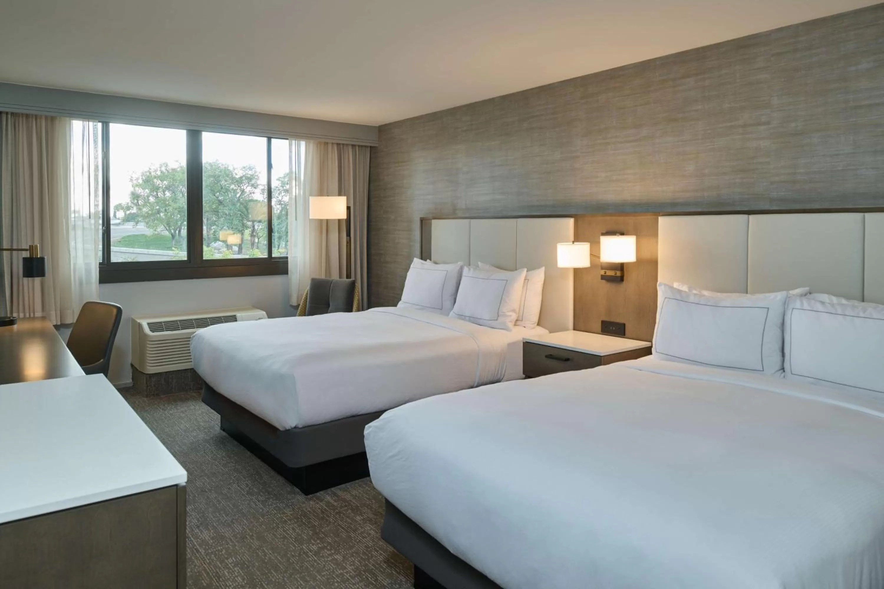 Queen Room with Two Queen Beds - Hearing Access in Doubletree by Hilton Buena Park