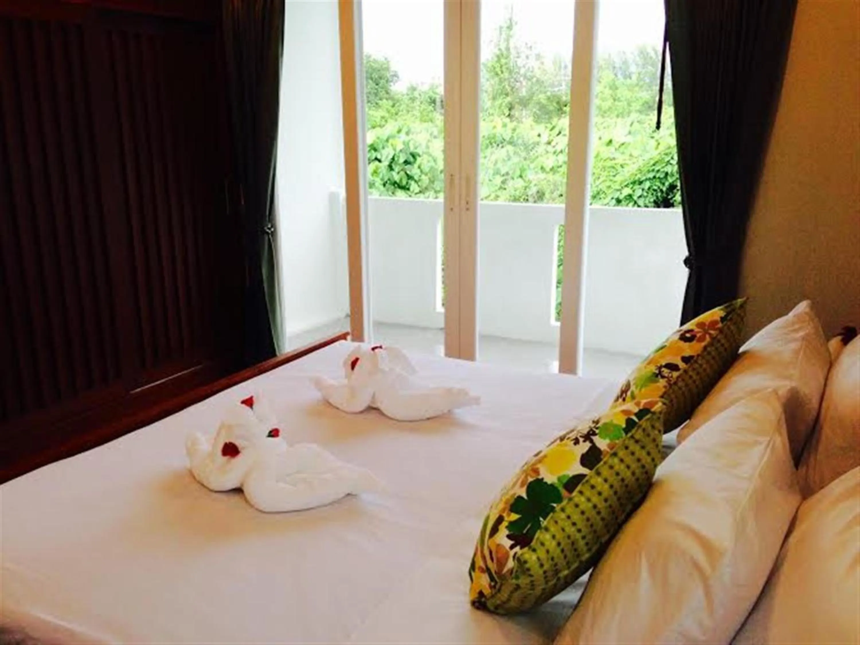 Balcony/Terrace, Bed in Siray House