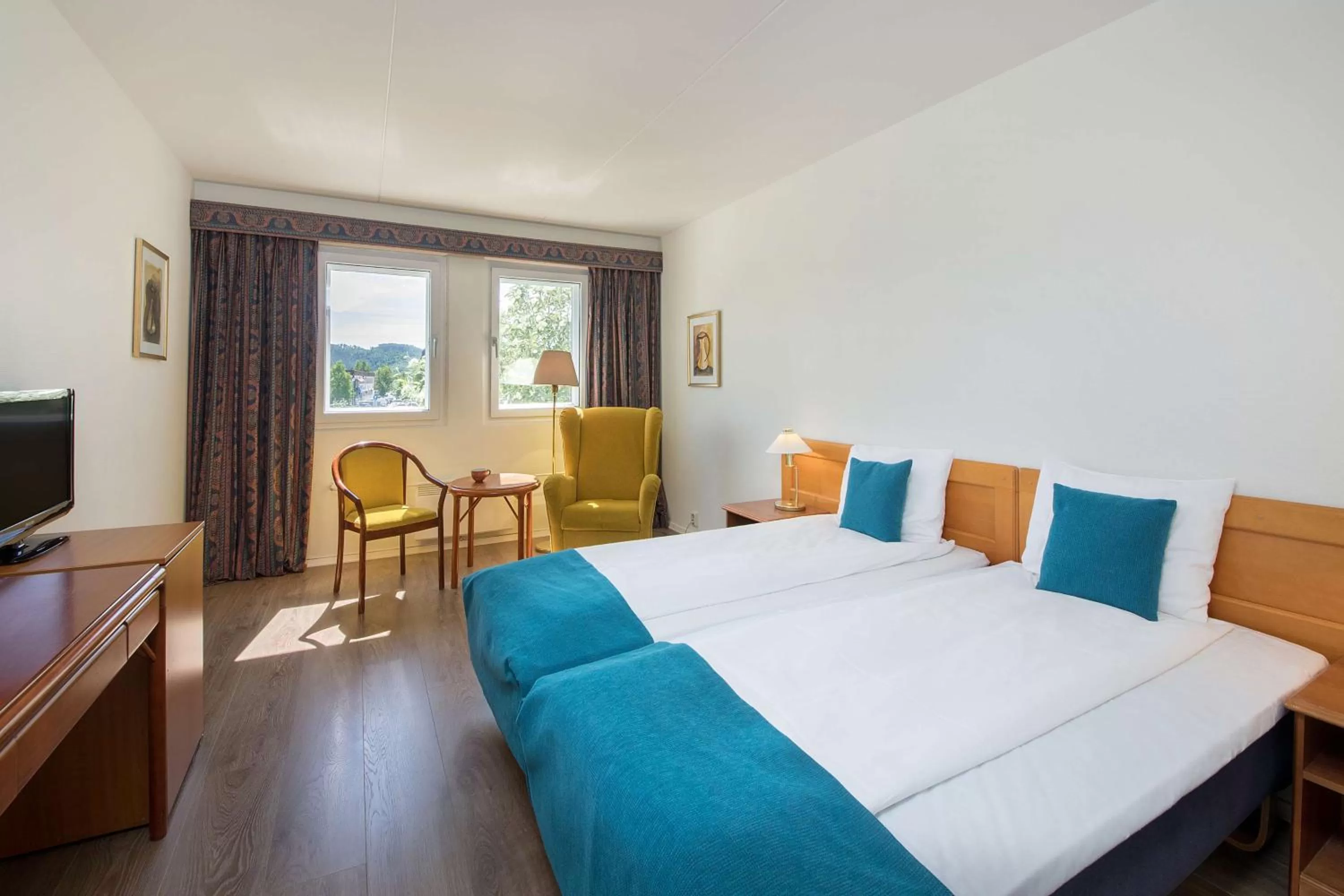 Standard Twin Room in Scandic Hønefoss