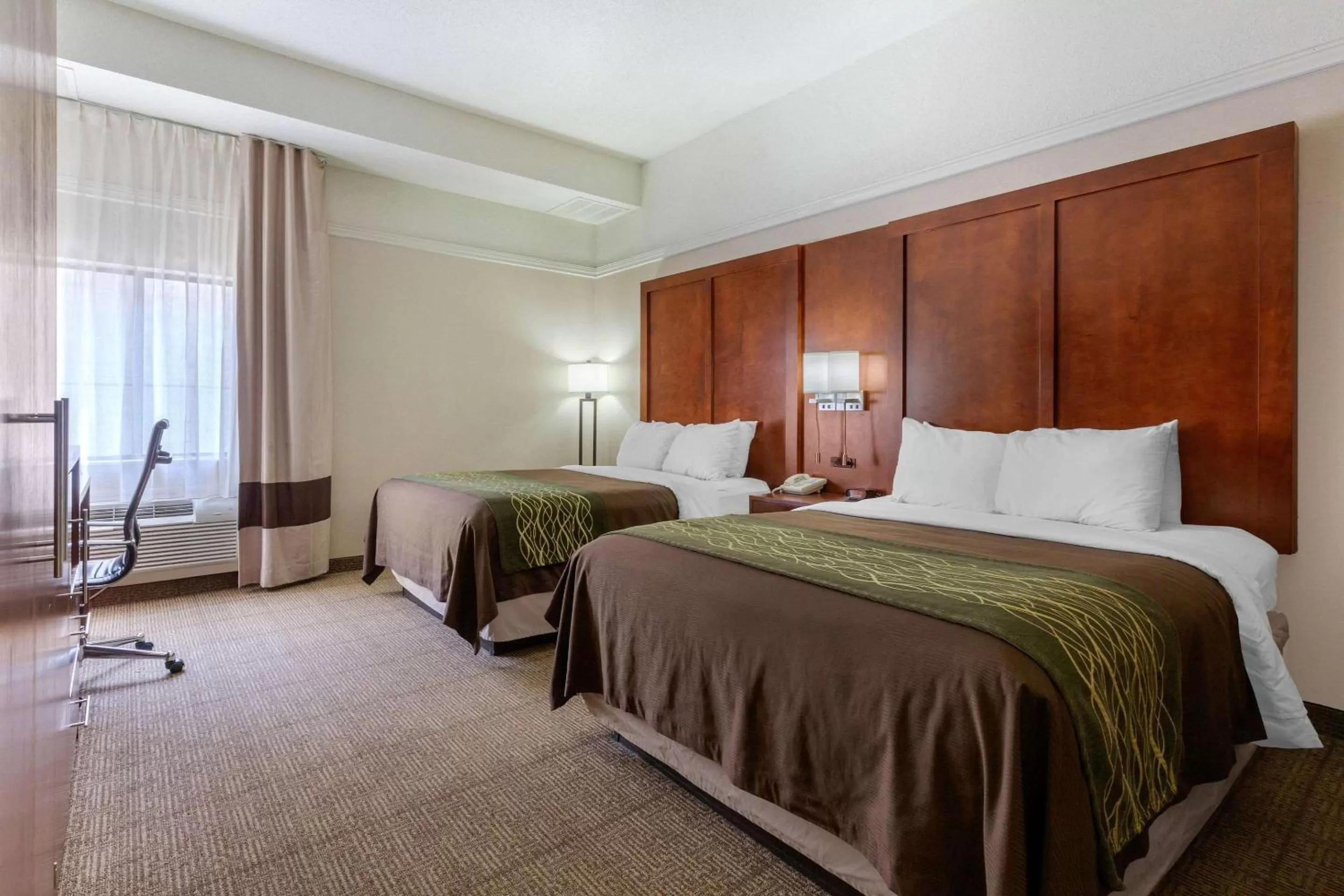 Standard Queen Room with Two Queen Beds - Non-Smoking in Comfort Inn Trolley Square