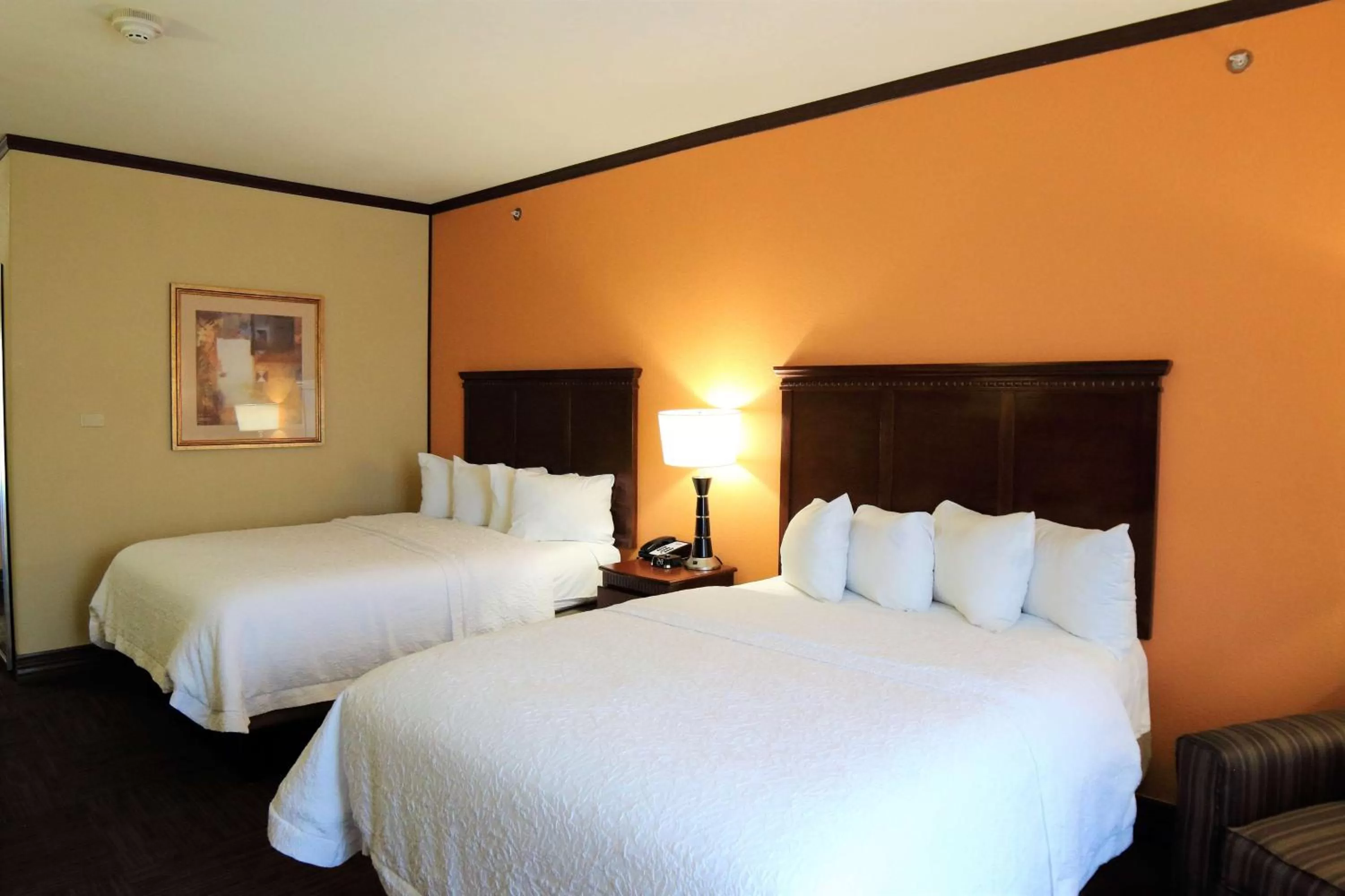 Queen Room with Two Queen Beds - Hearing Accessible with Bathtub in Hampton Inn Seguin