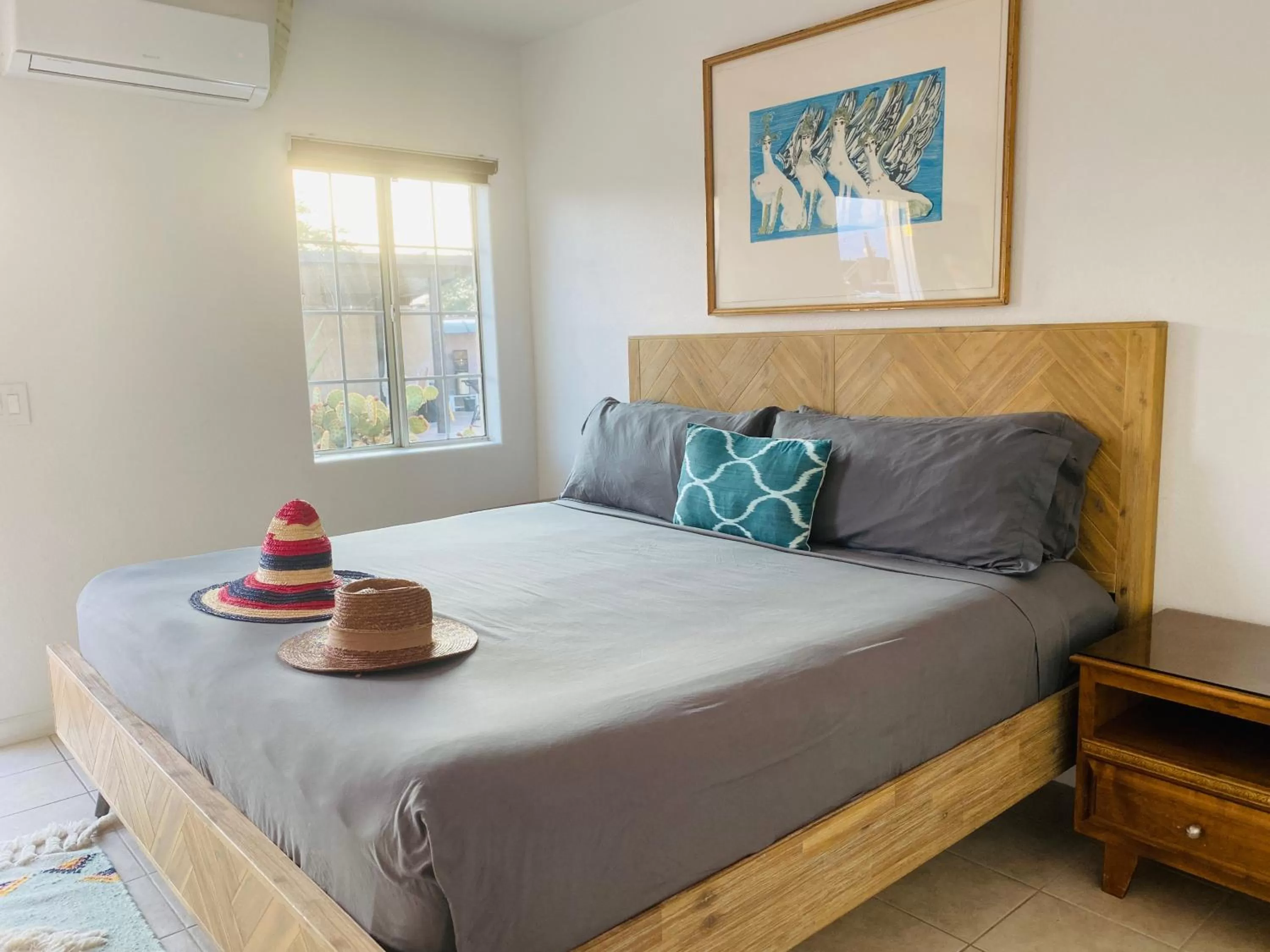 King Room with Balcony in MI KASA HOT SPRINGS Clothing Optional,420 Friendly,Adults Only,