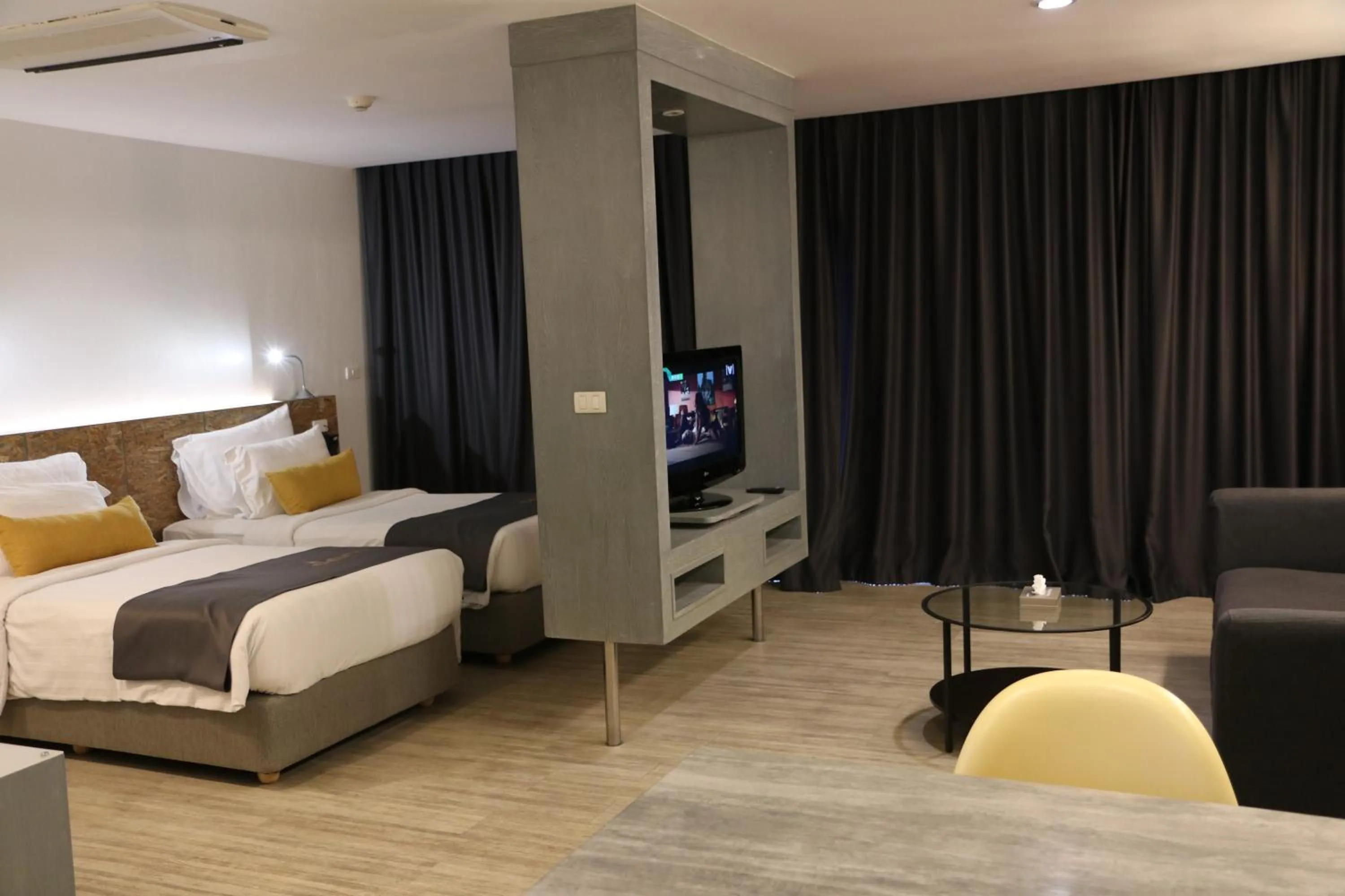 Junior Suite Twin with Balcony in DARA Hotel - SHA Plus