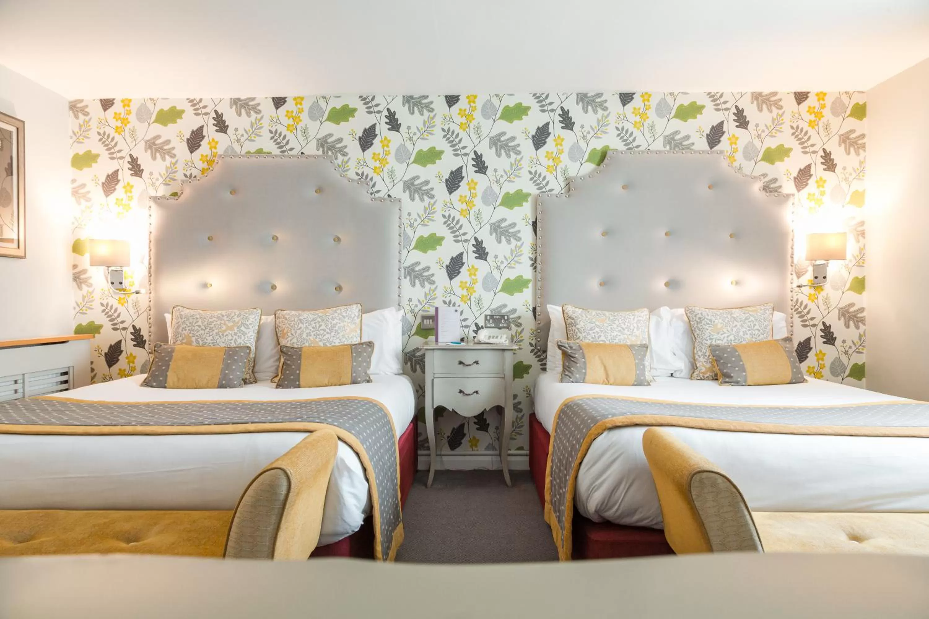 Deluxe Double Room with Two Double Beds in Thornton Hall Hotel & Spa