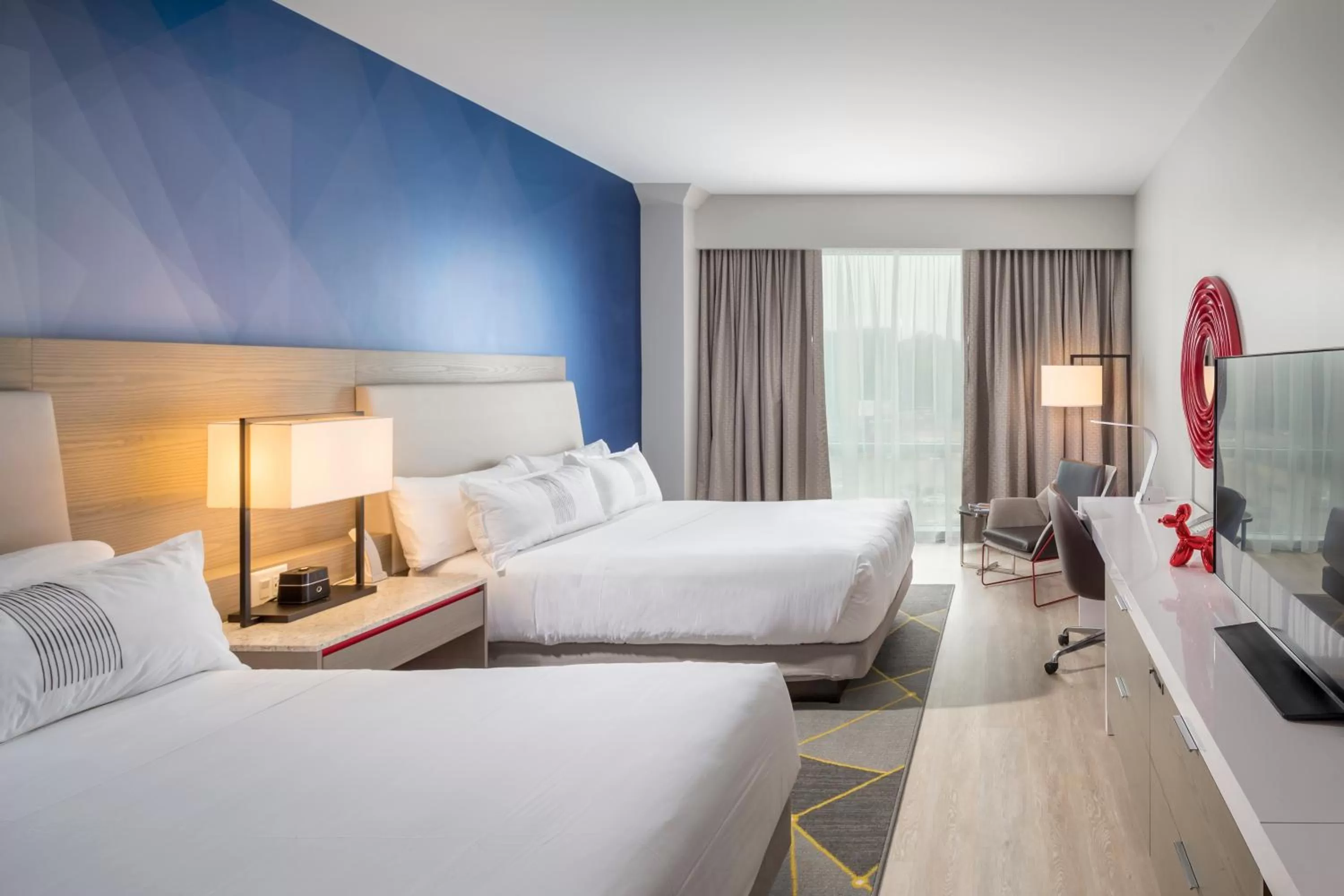 Deluxe Queen Room with Two Queen Beds - Non-Smoking in The Summit Hotel