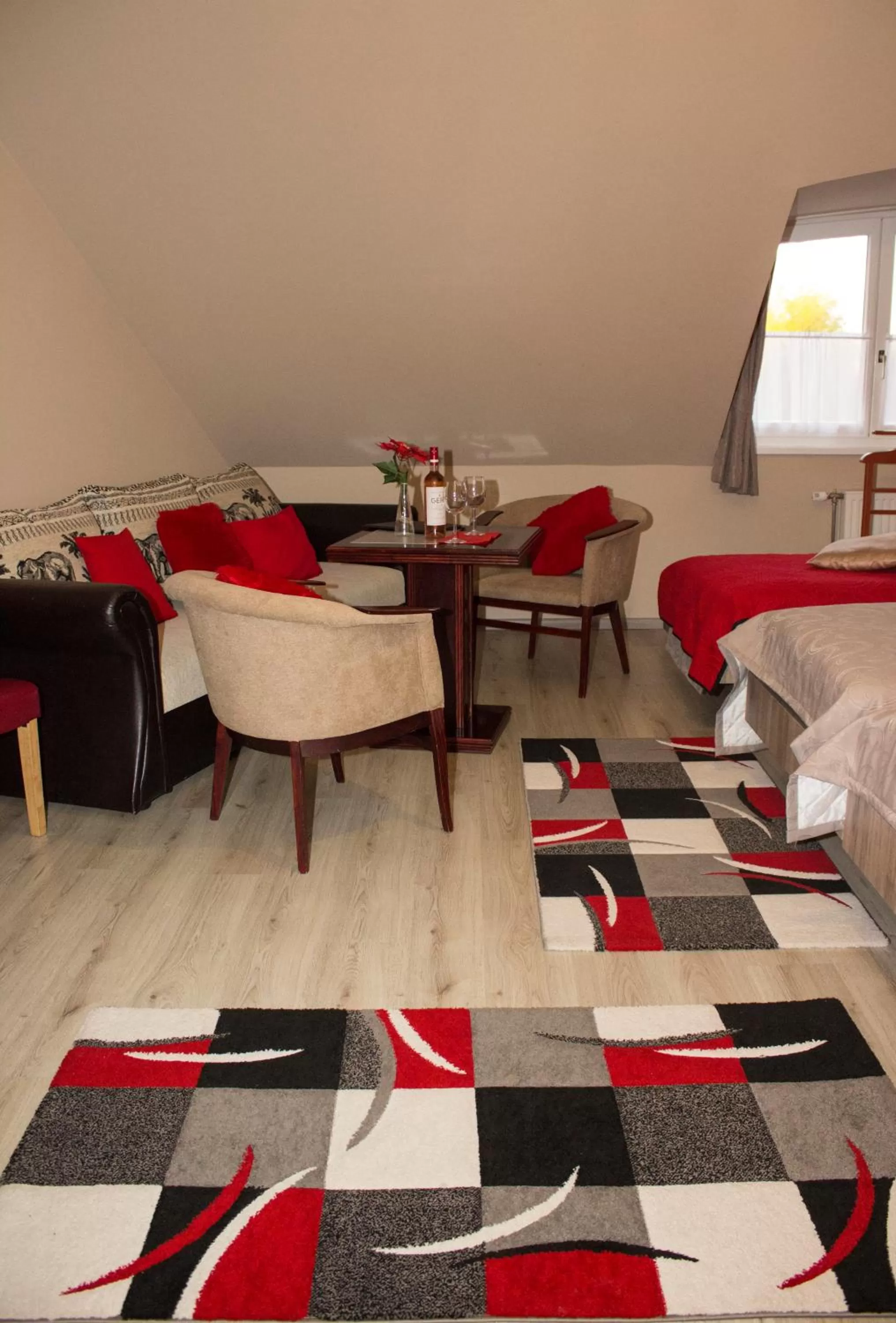 Quadruple Room in Vadász Panzió és Étterem
