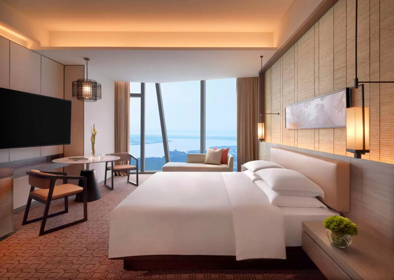 King Room with River View in Hyatt Regency Zhenjiang