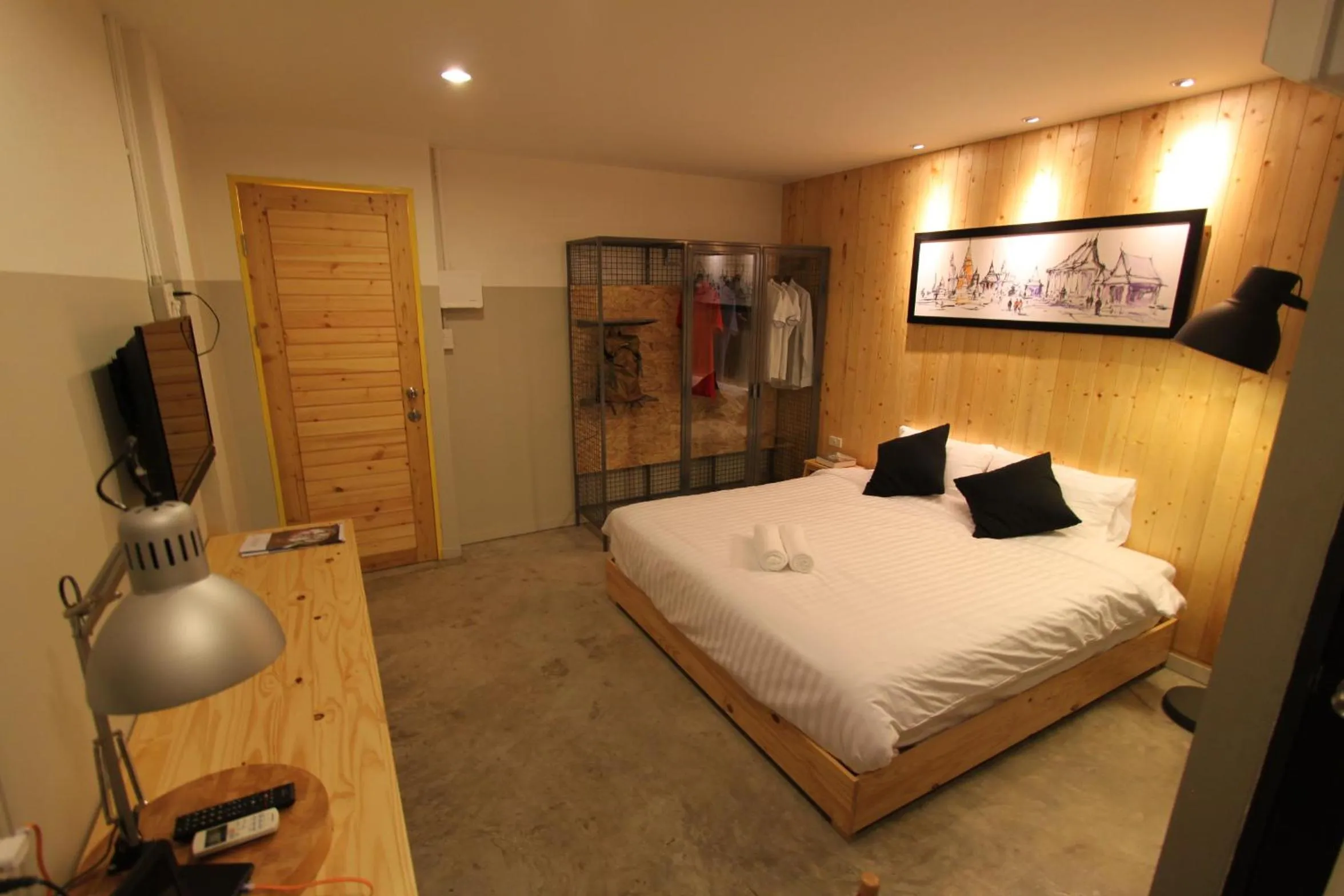 Deluxe Double Room with Balcony in P24@kaset
