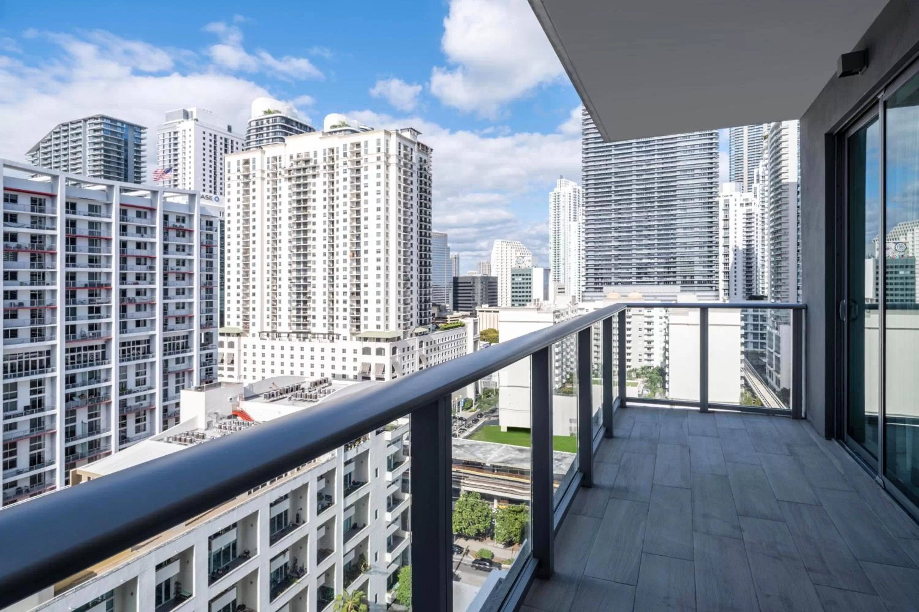 One Bedroom King Suite with ADA Accessible Shower - Sofa Bed and BalconyNon-Smoking in Atwell Suites Miami Brickell by IHG