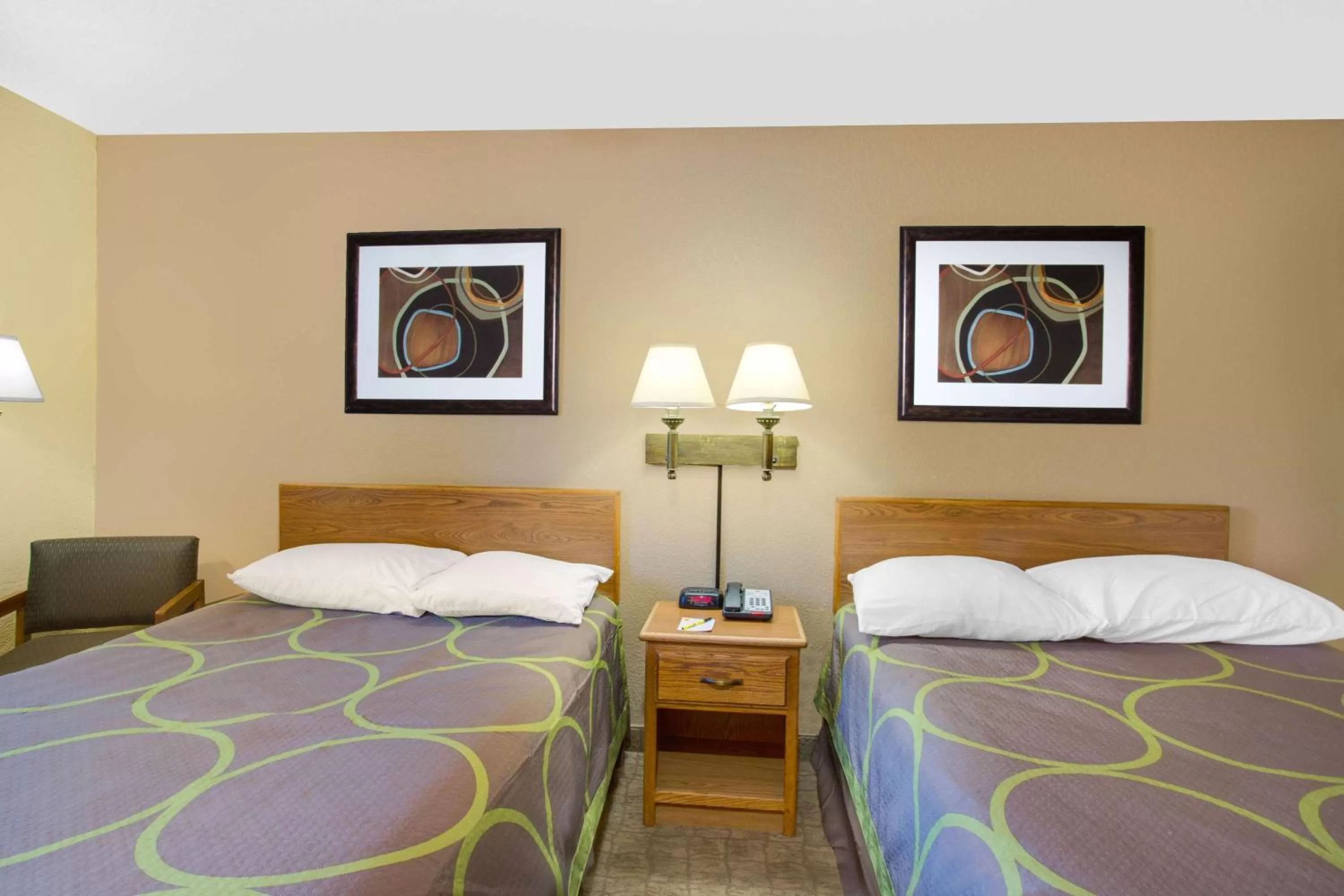 Double Room with Two Double Beds - Non-Smoking in Super 8 by Wyndham Lewisburg
