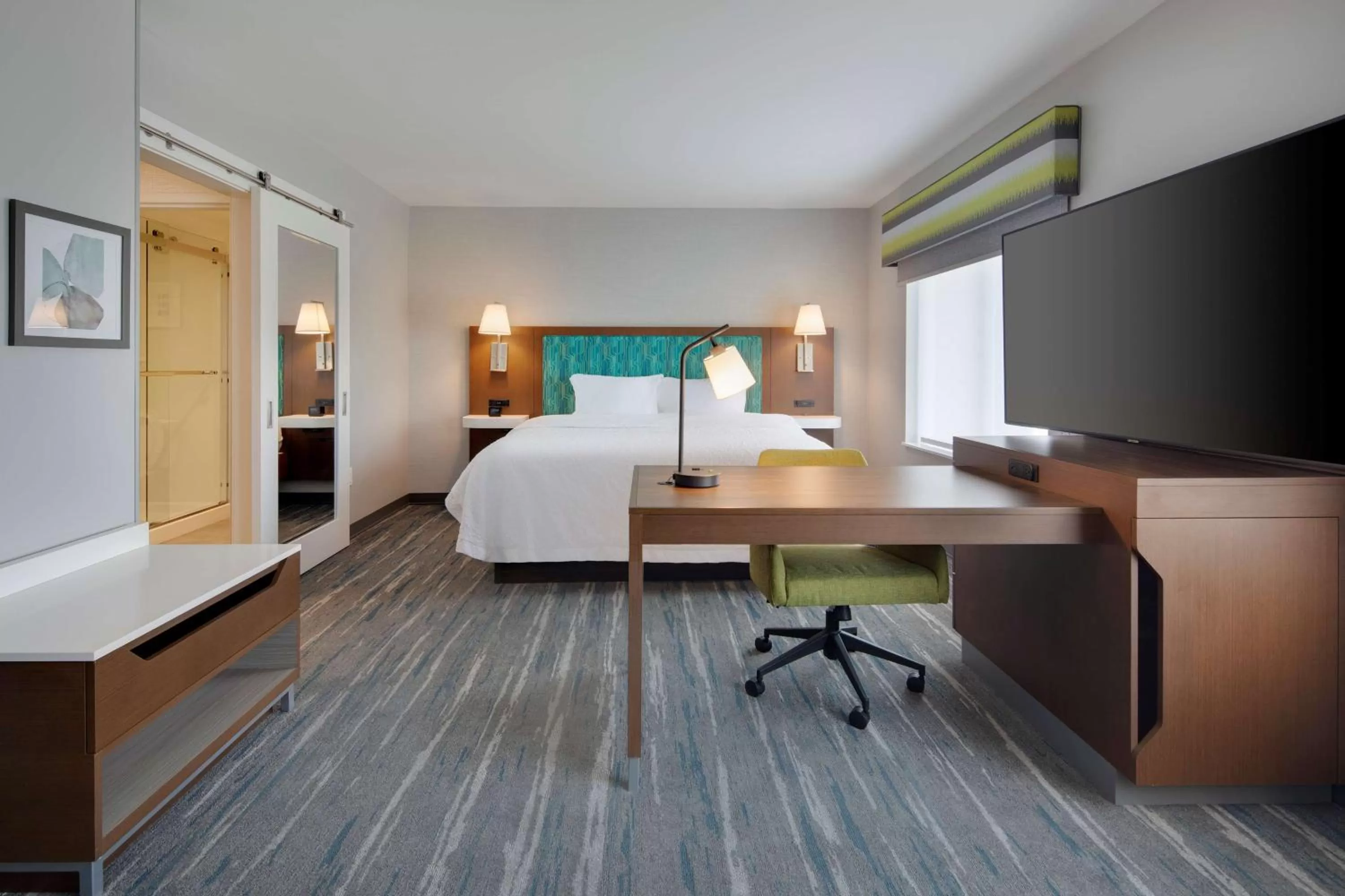 King Studio Suite - Hearing Access/Non-Smoking in Hampton Inn & Suites Richmond Short Pump, Va