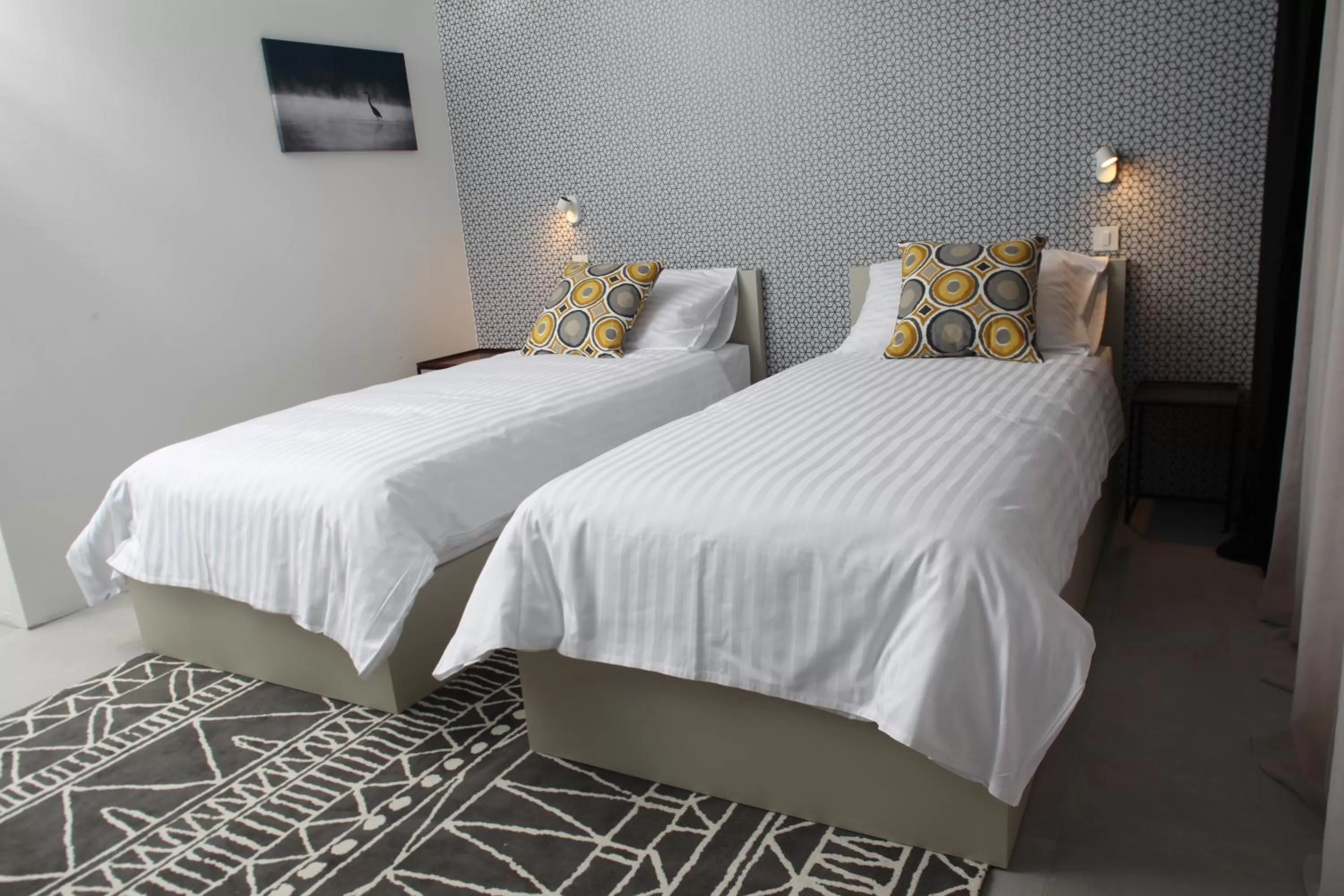 Twin Room with Free Parking in Hotel Cubis