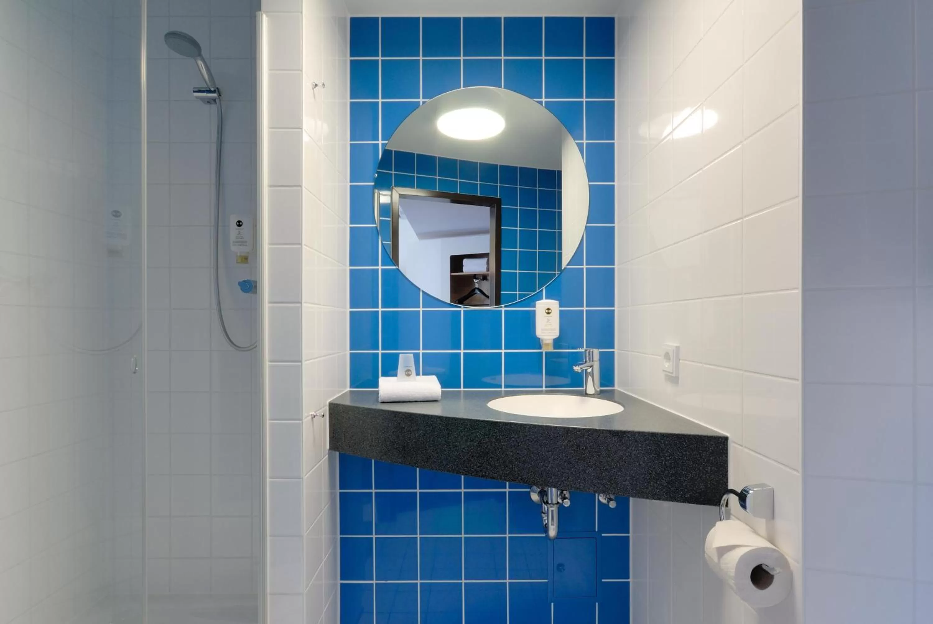 Twin Room with Garden View in B&B Hotel Hamm