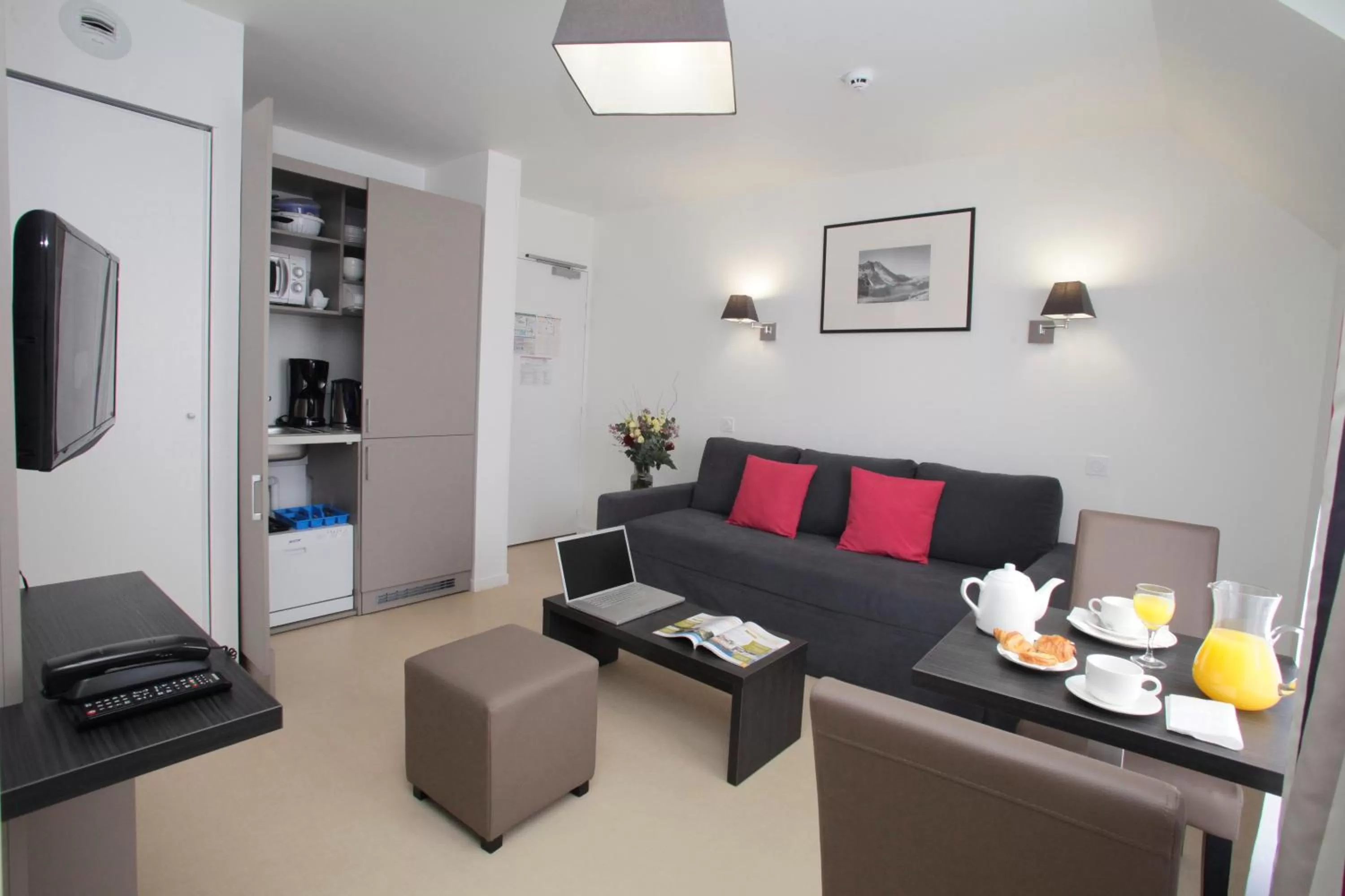 One-Bedroom Apartment (4 Adults) in Odalys City Rennes Lorgeril