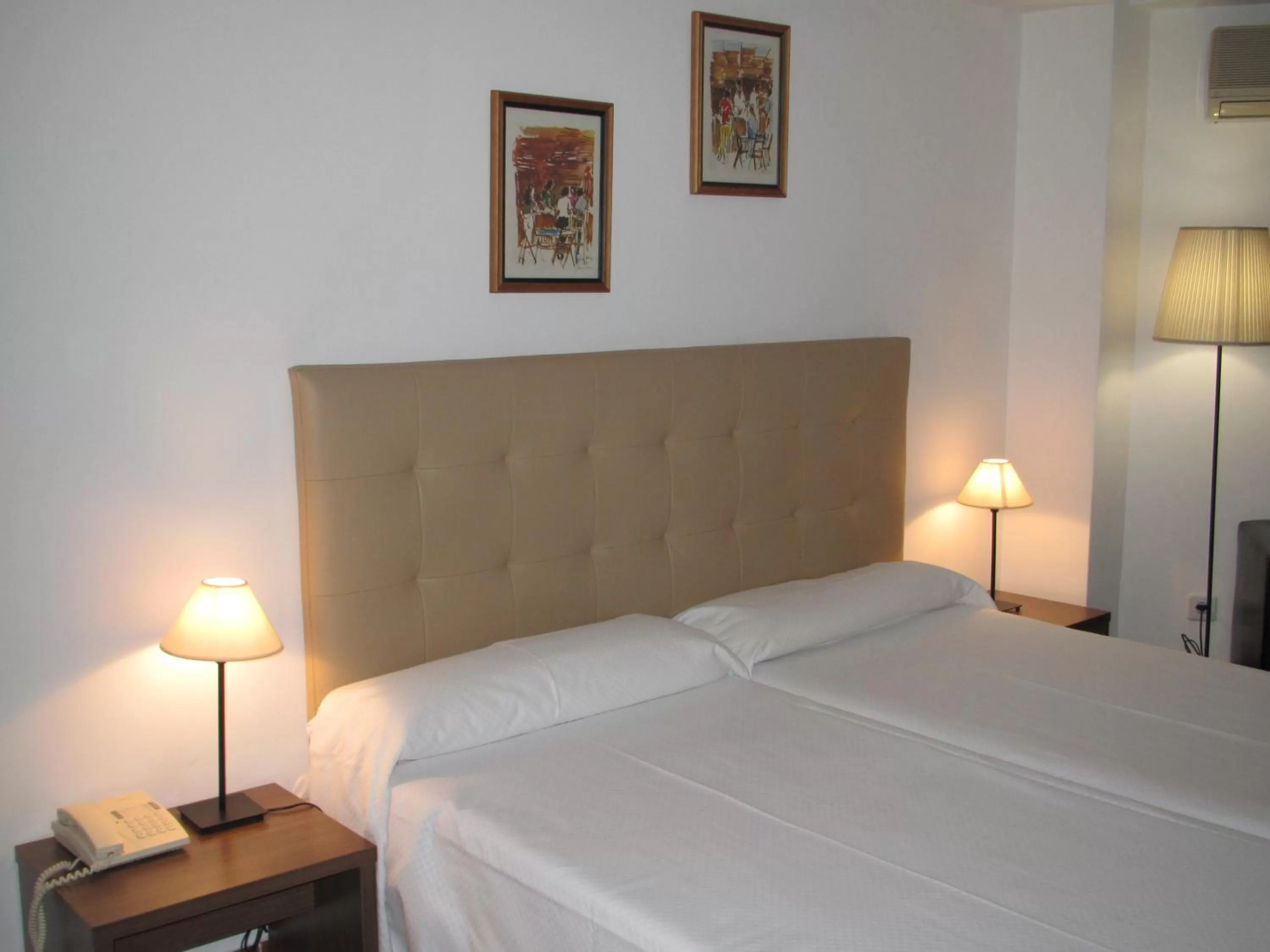 Double or Twin Room with Terrace in Hotel Madrid