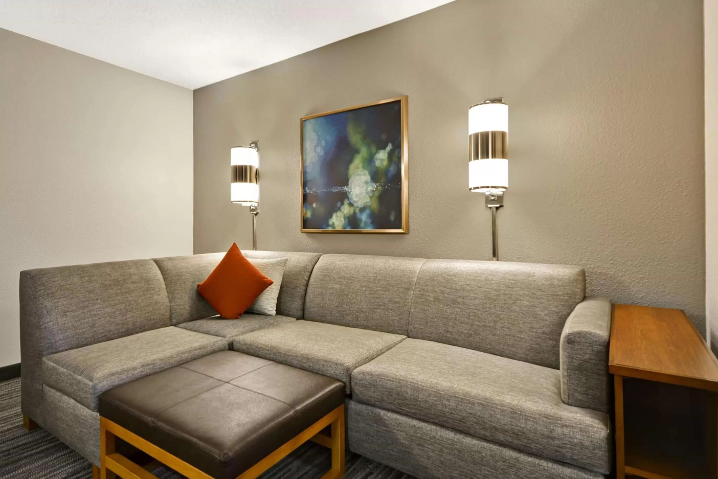 Double Room with Two Double Beds and Sofa bed - High Floor in Hyatt Place Columbus Worthington
