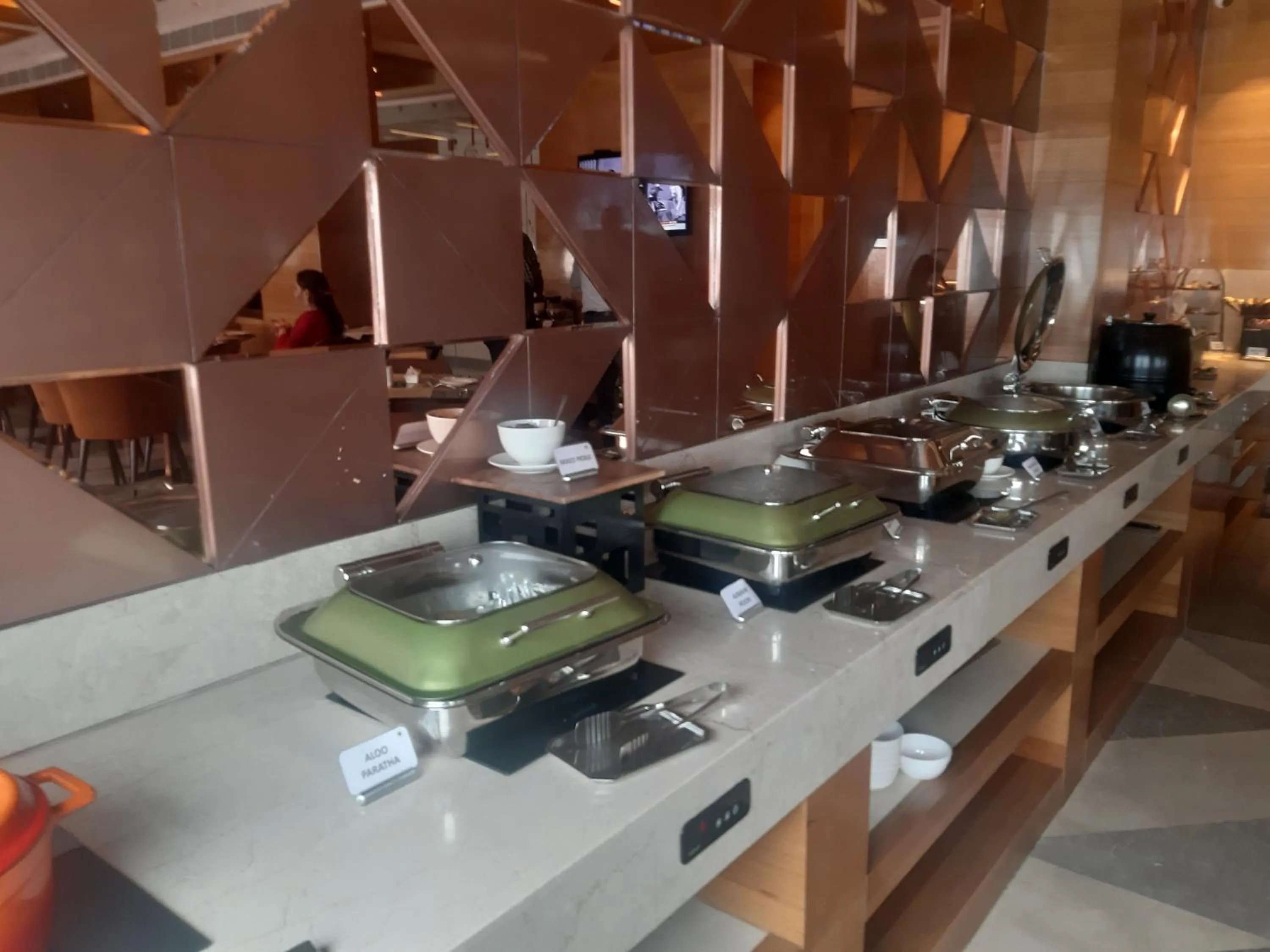 Breakfast in Best Western Vrindavan