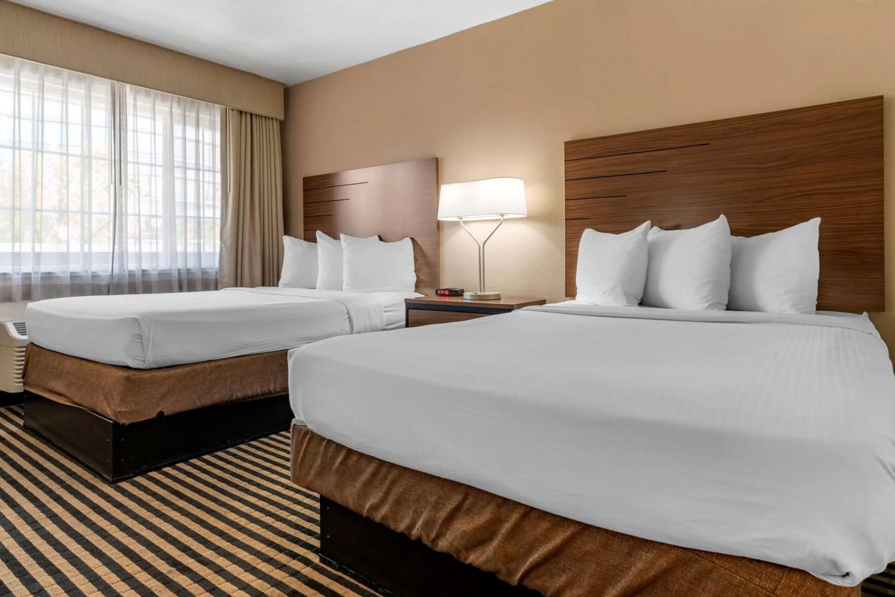 Double Room with Two Double Beds in Best Western Town House Lodge