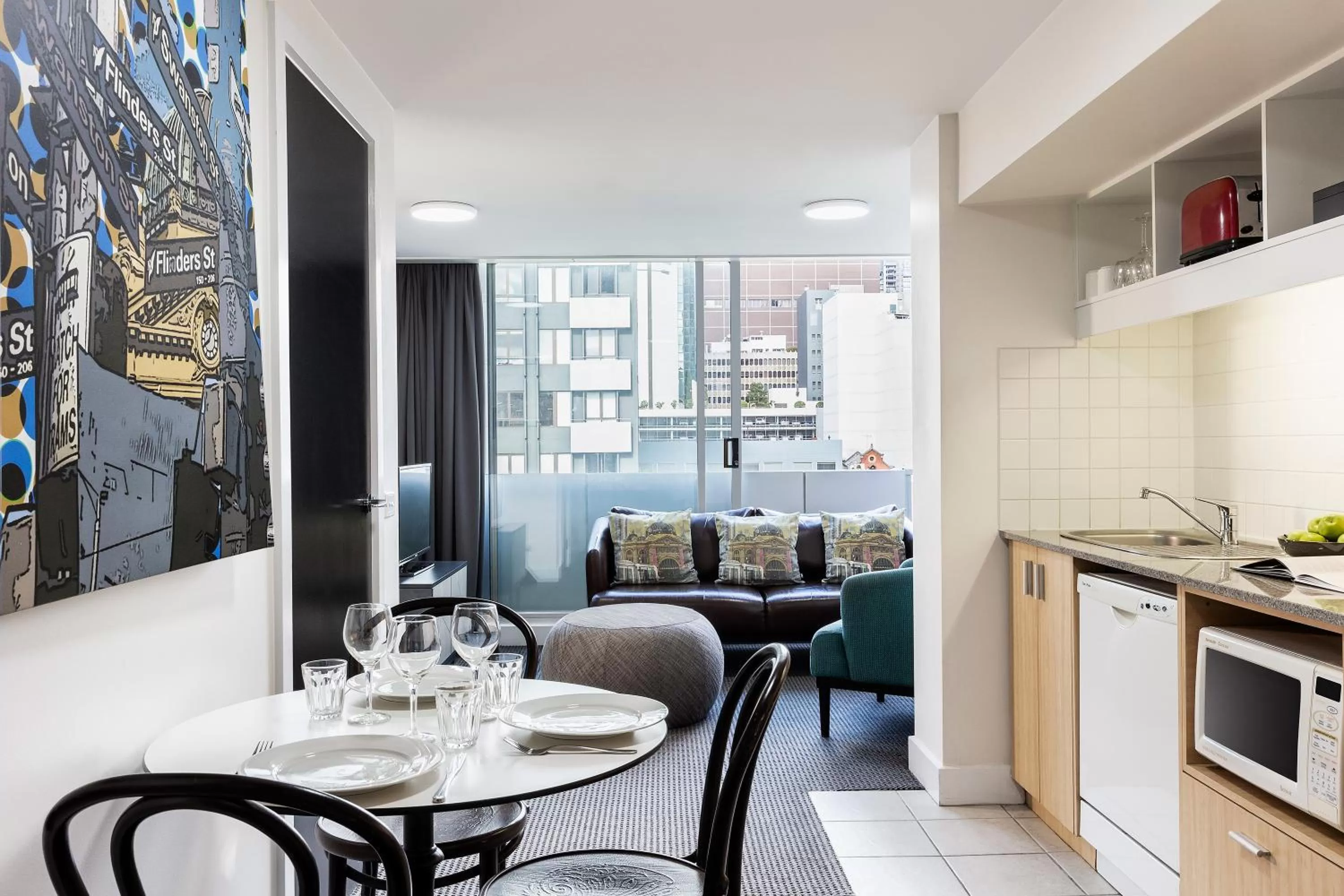 Two-Bedroom Rooftop Terrace in Quality Apartments Melbourne Central