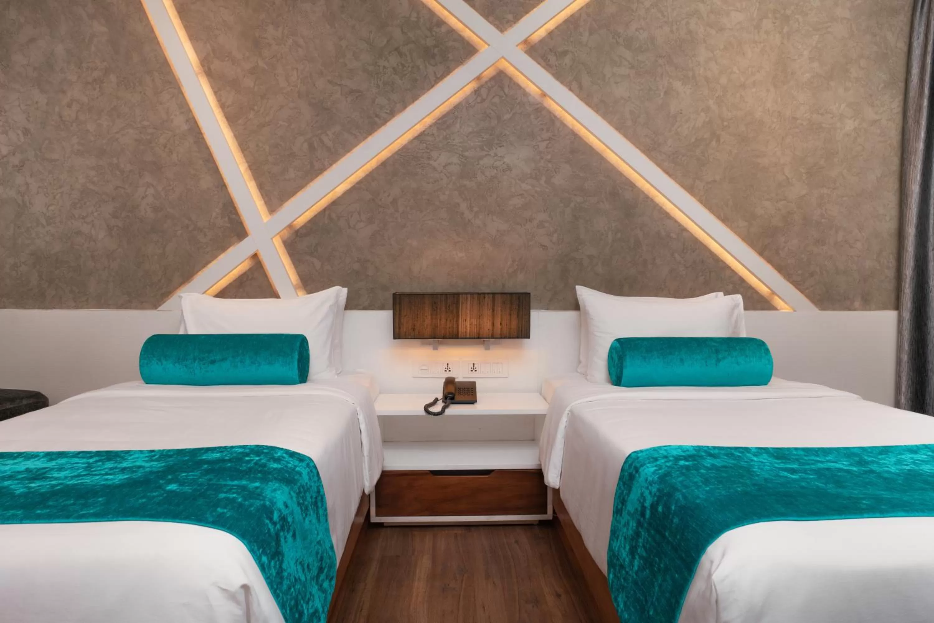 Coastal Deluxe Twin with Balcony - single occupancy in Camelot Beach Hotel