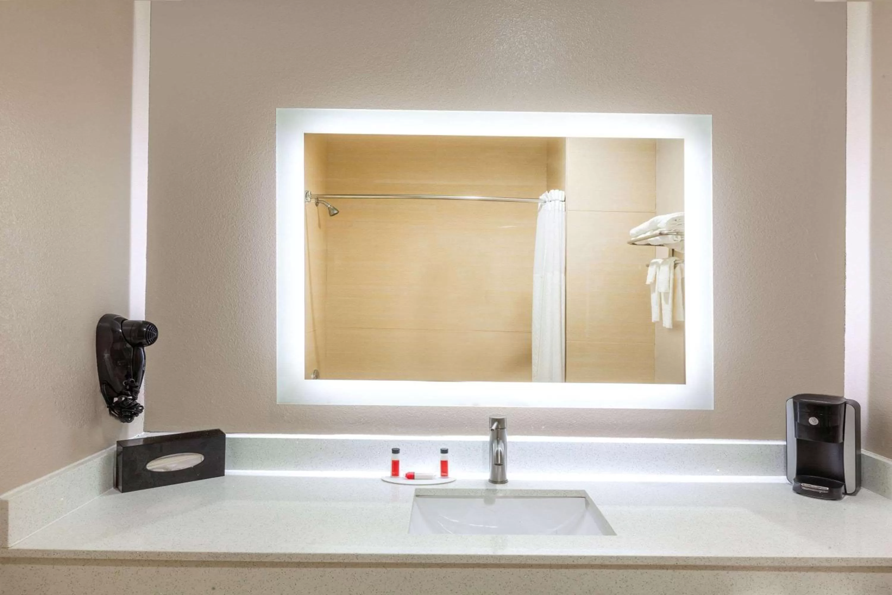 Queen Room with Two Queen Beds - Non-Smoking in Super 8 by Wyndham Houston Northwest Cypress