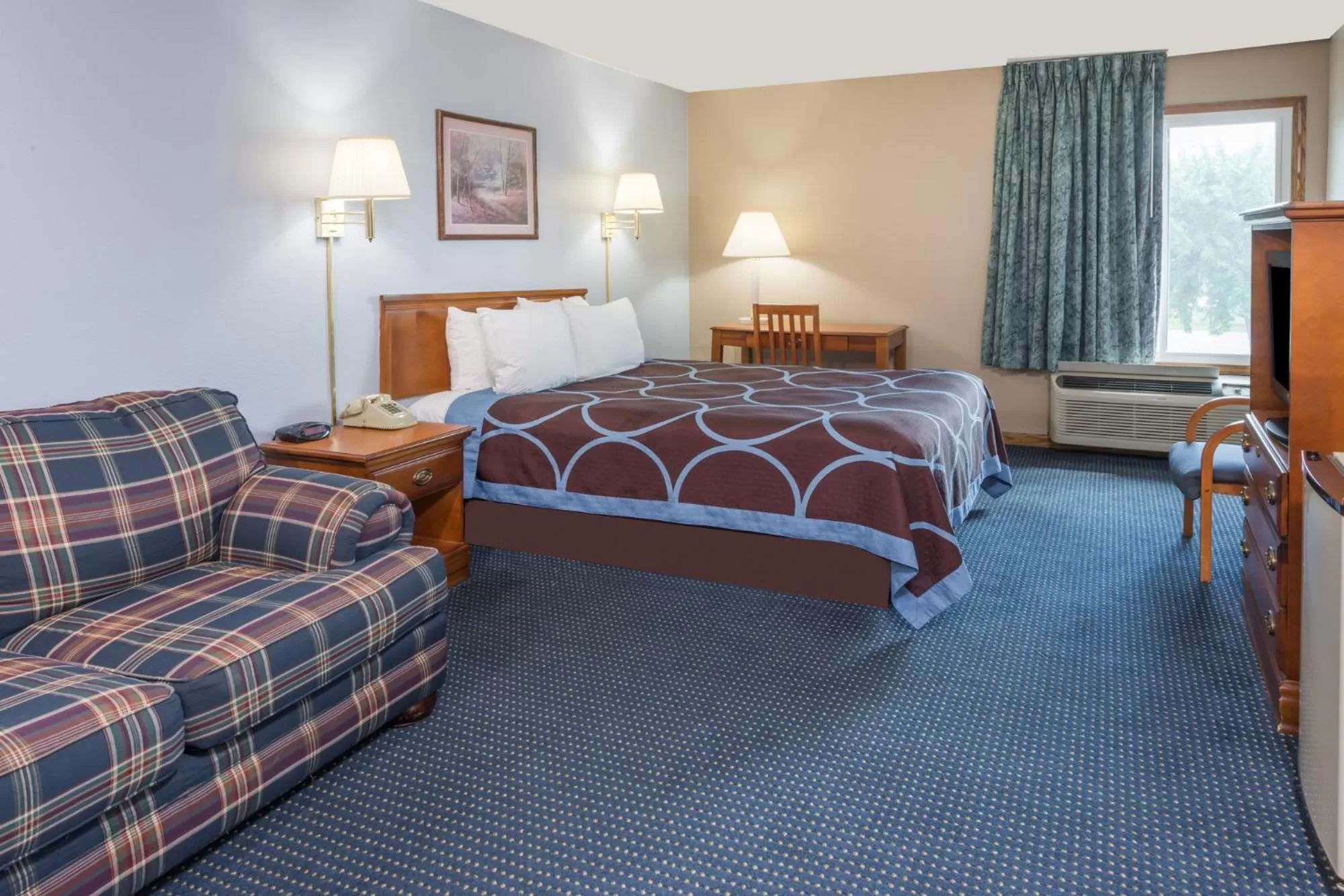 Queen Room - Non-Smoking in Super 8 by Wyndham O'Fallon MO/St. Louis Area